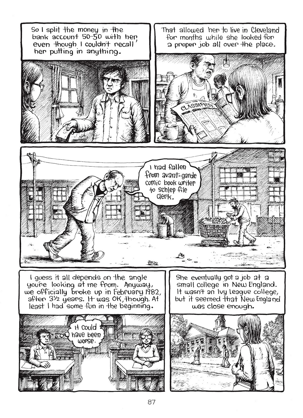 Read online Harvey Pekar's Cleveland comic -  Issue # TPB - 88
