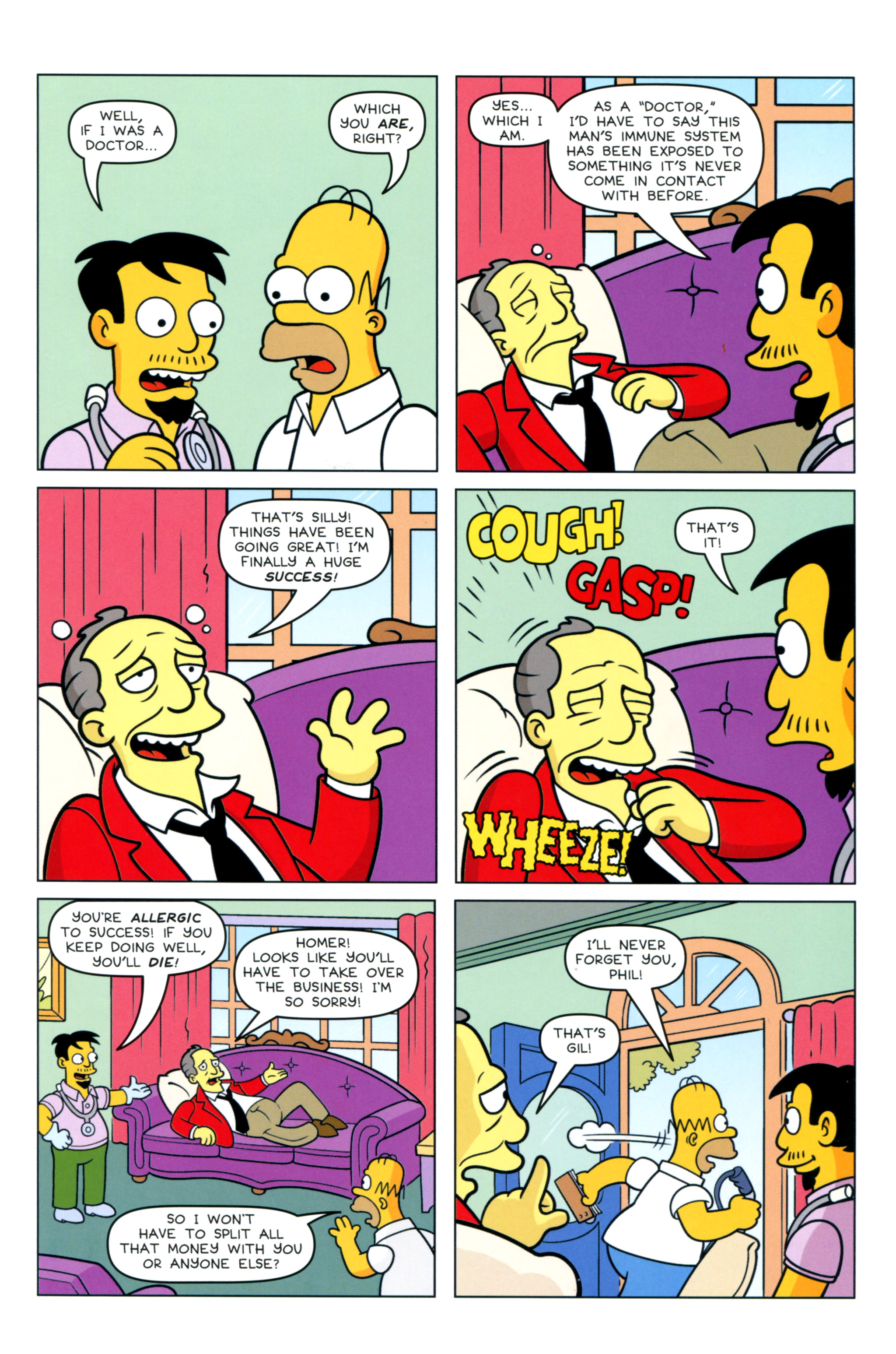 Read online Simpsons Comics comic -  Issue #217 - 21