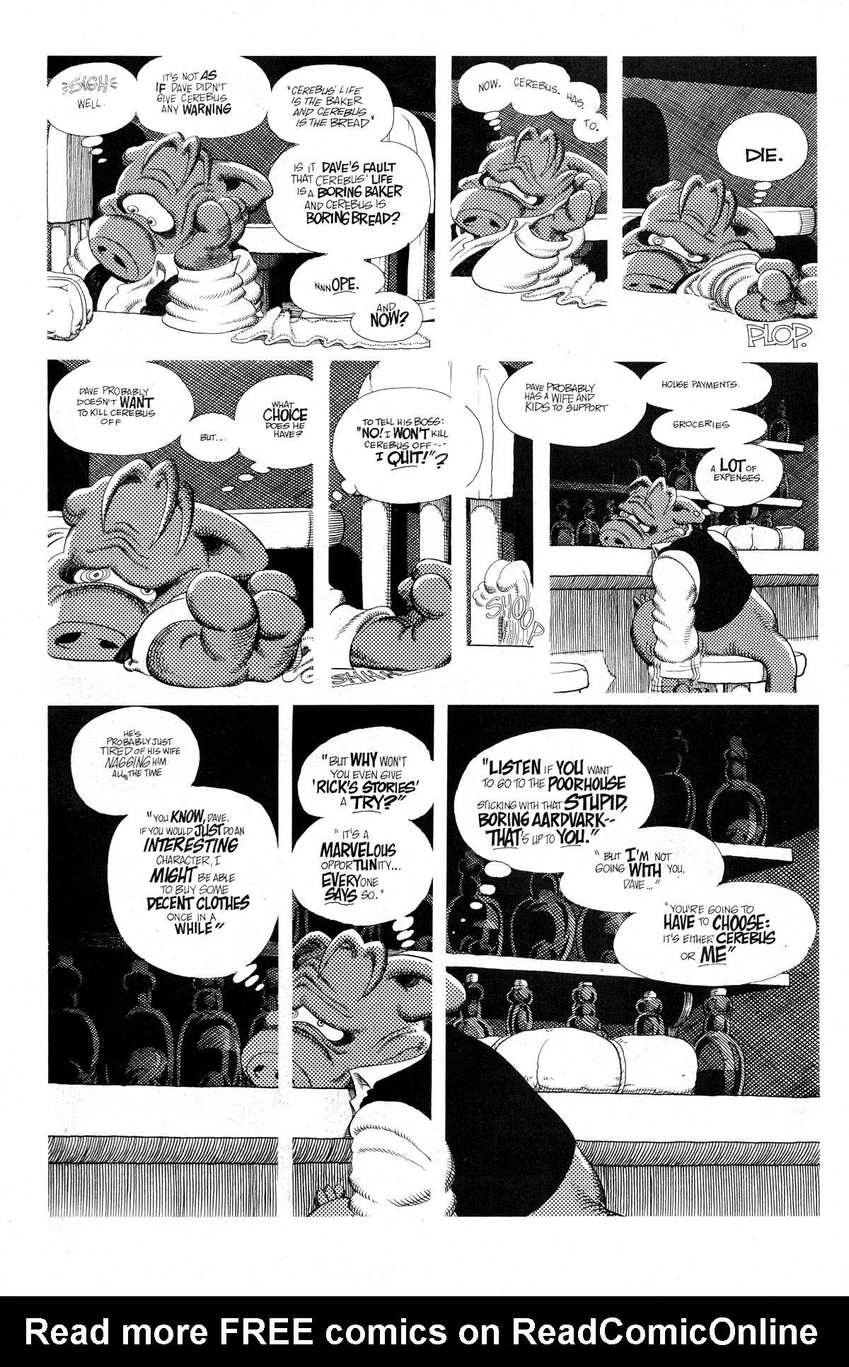 Read online Cerebus comic -  Issue #229 - 19