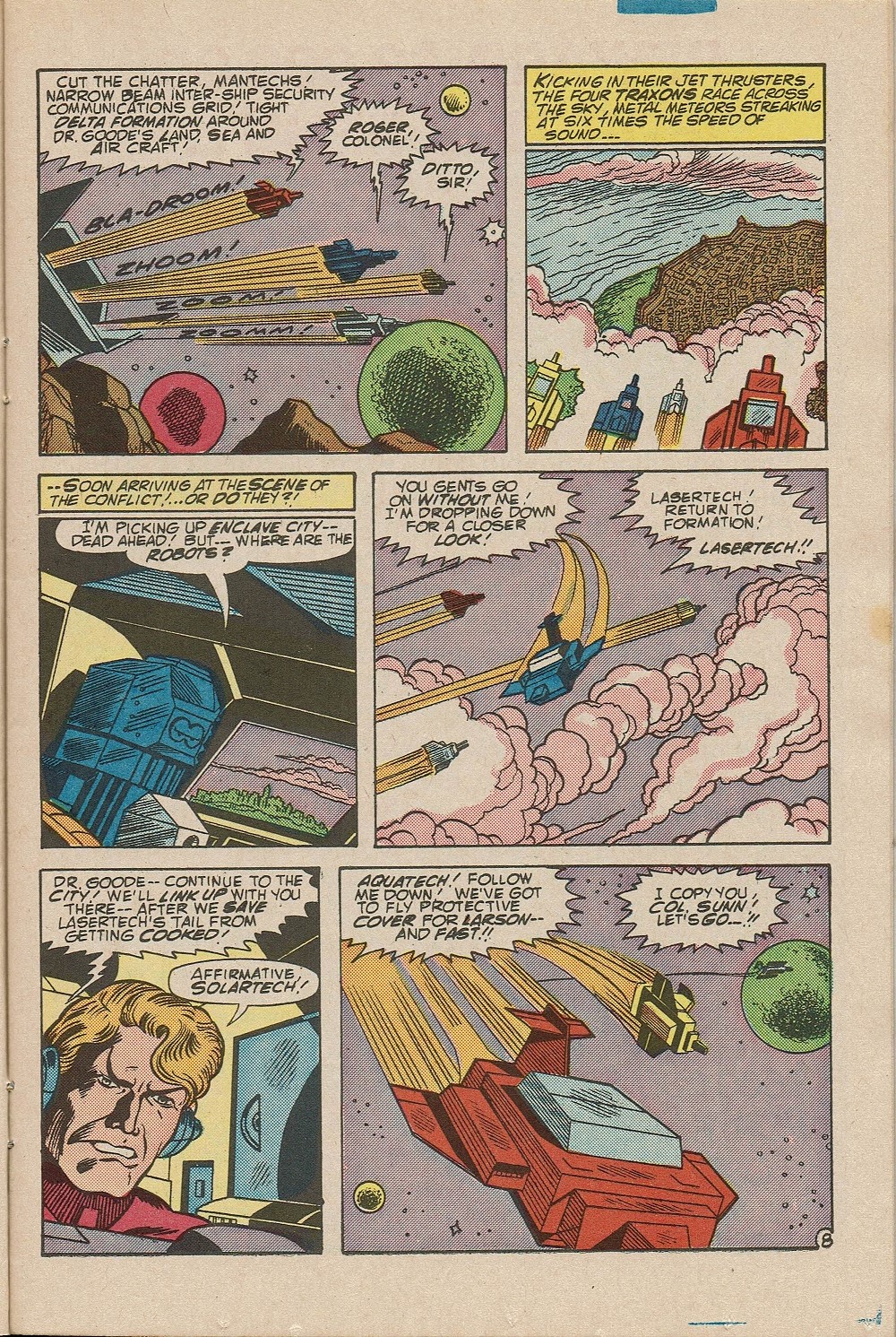 Read online ManTech Robot Warriors comic -  Issue #3 - 11