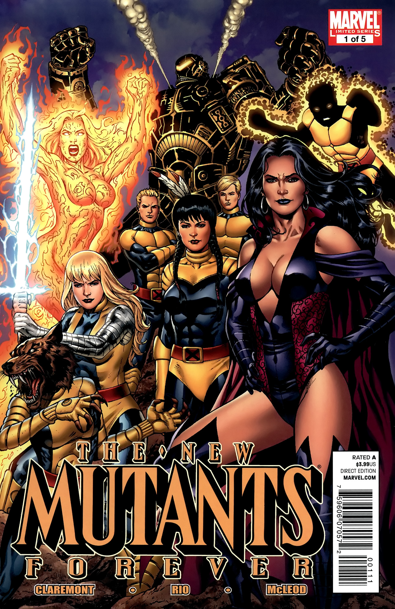 Read online New Mutants Forever comic -  Issue #1 - 1