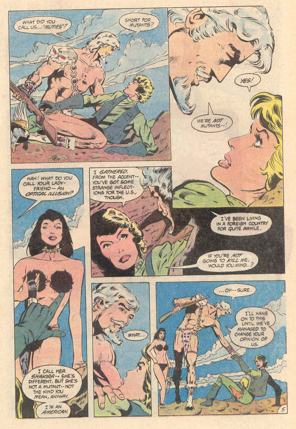 Read online Warlord (1976) comic -  Issue #70 - 5