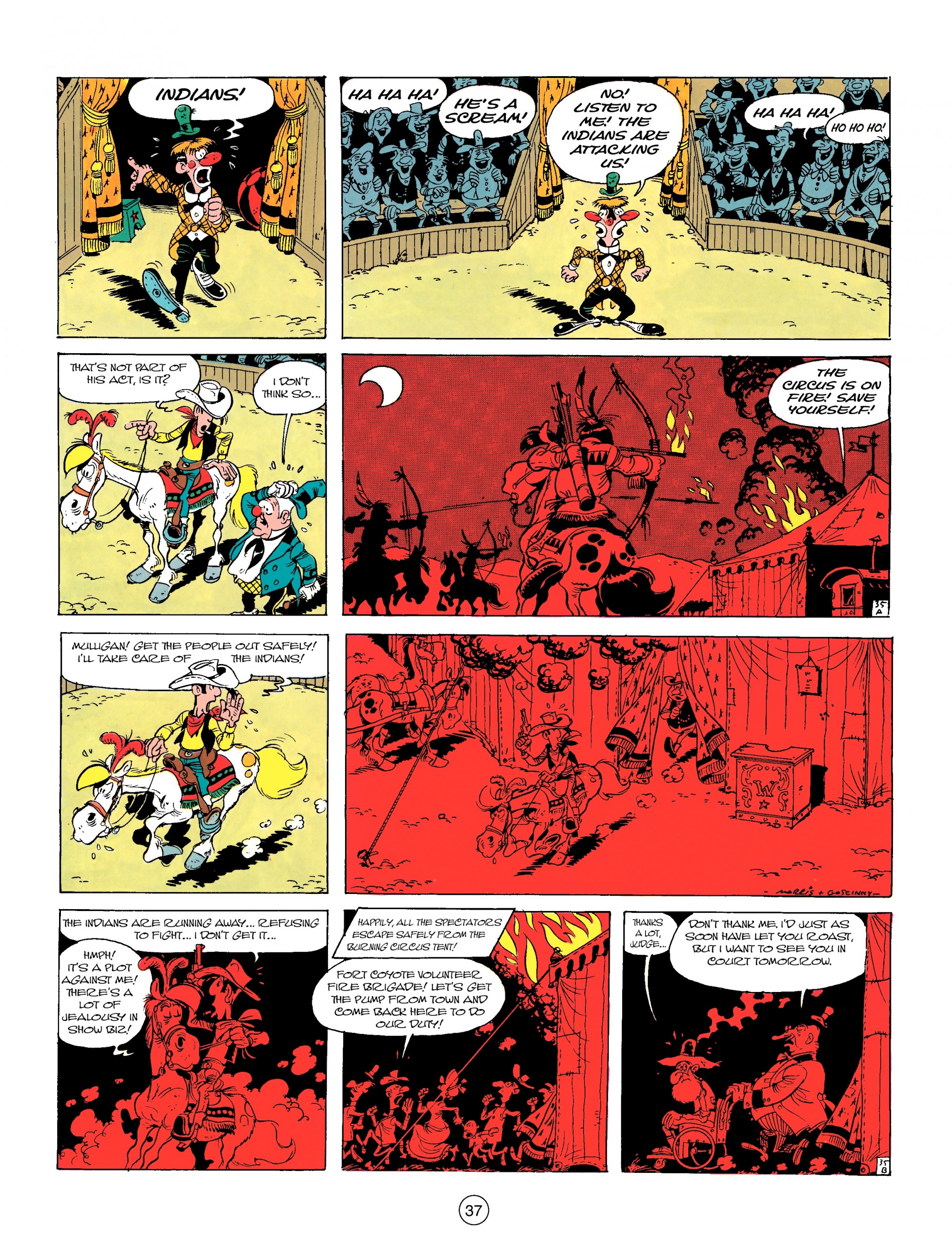 Read online A Lucky Luke Adventure comic -  Issue #11 - 37