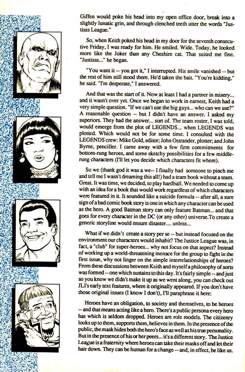 Read online Justice League International (1987) comic -  Issue #1-7 - A New Beginning - 5