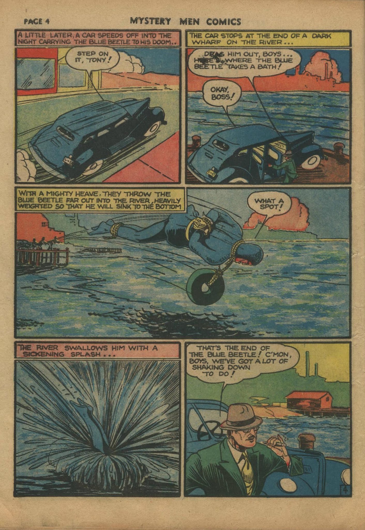 Read online Mystery Men Comics comic -  Issue #10 - 6