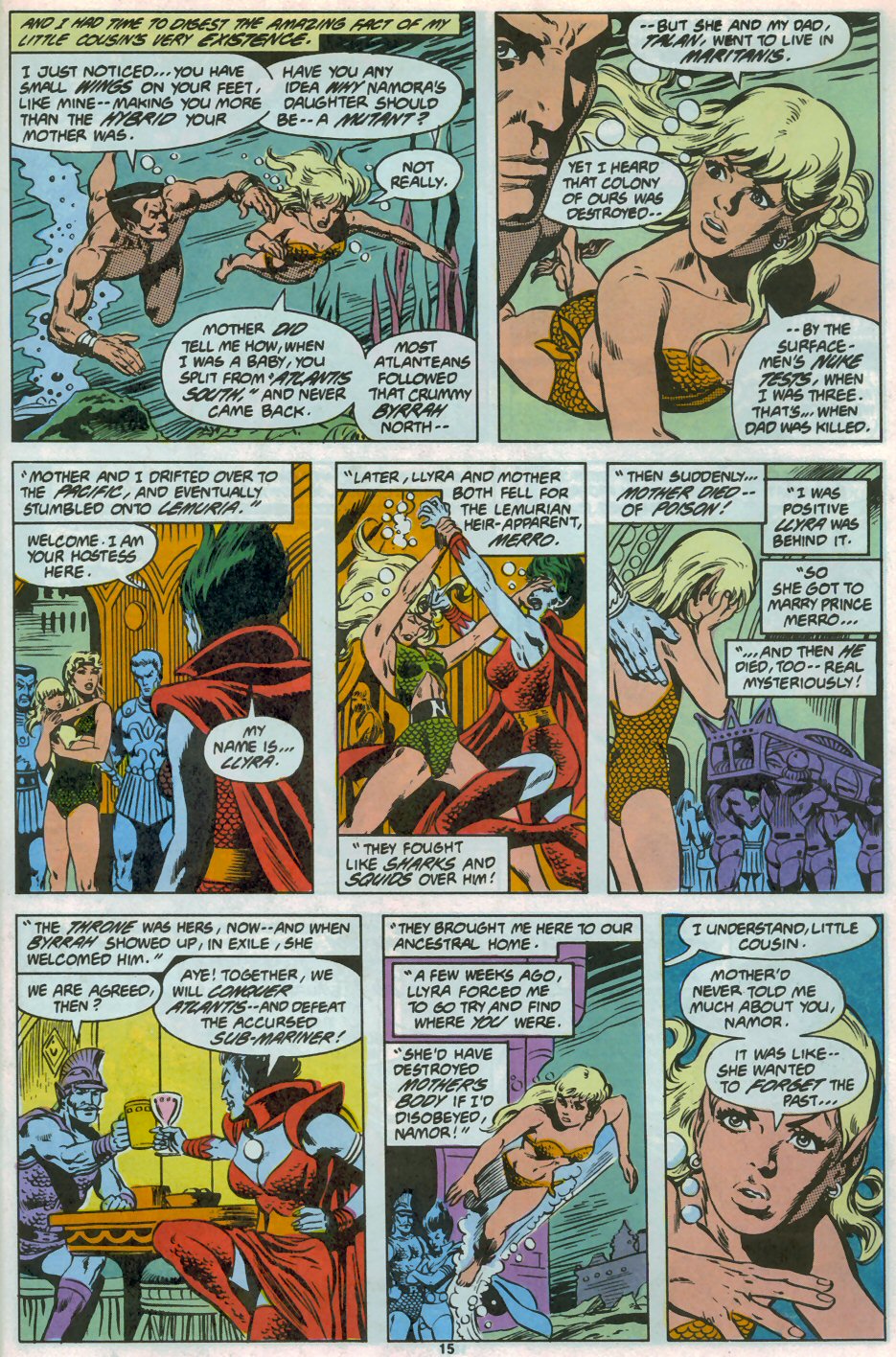 Read online Saga of the Sub-Mariner comic -  Issue #11 - 12