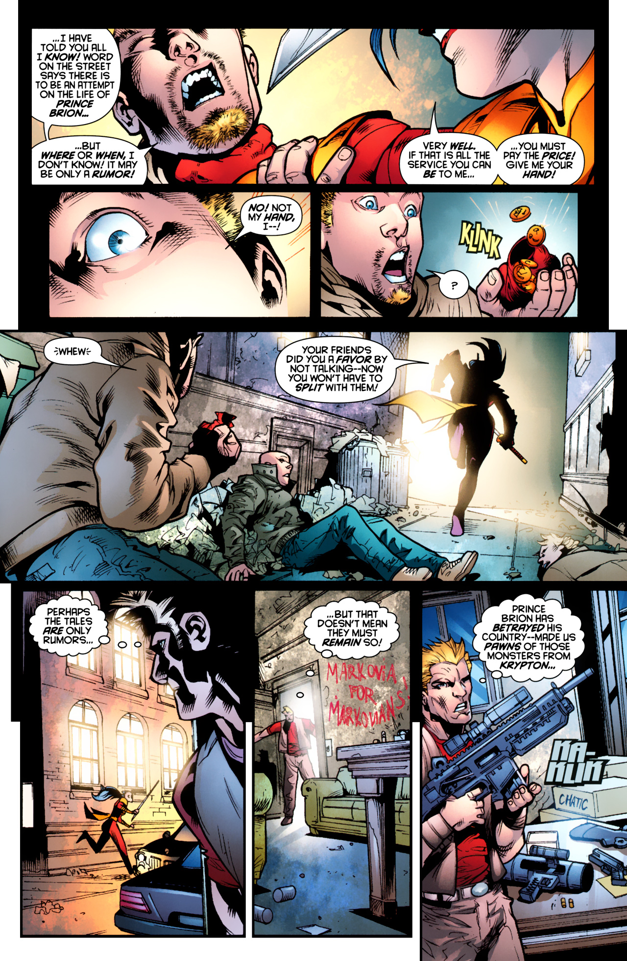 Read online Bruce Wayne: The Road Home comic -  Issue # Issue Outsiders - 4