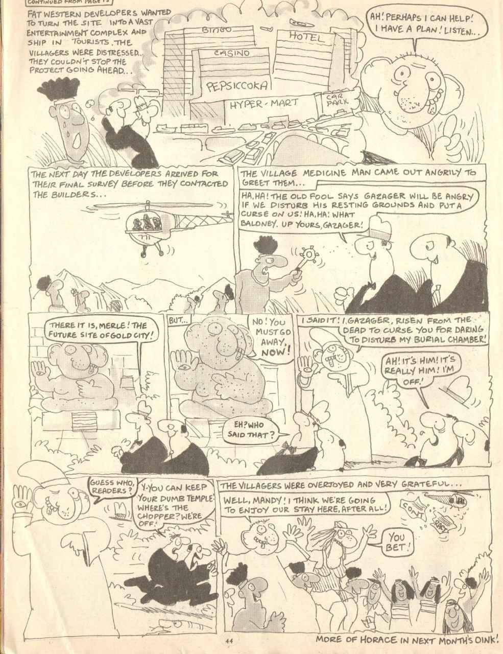 Read online Oink! comic -  Issue #63 - 44