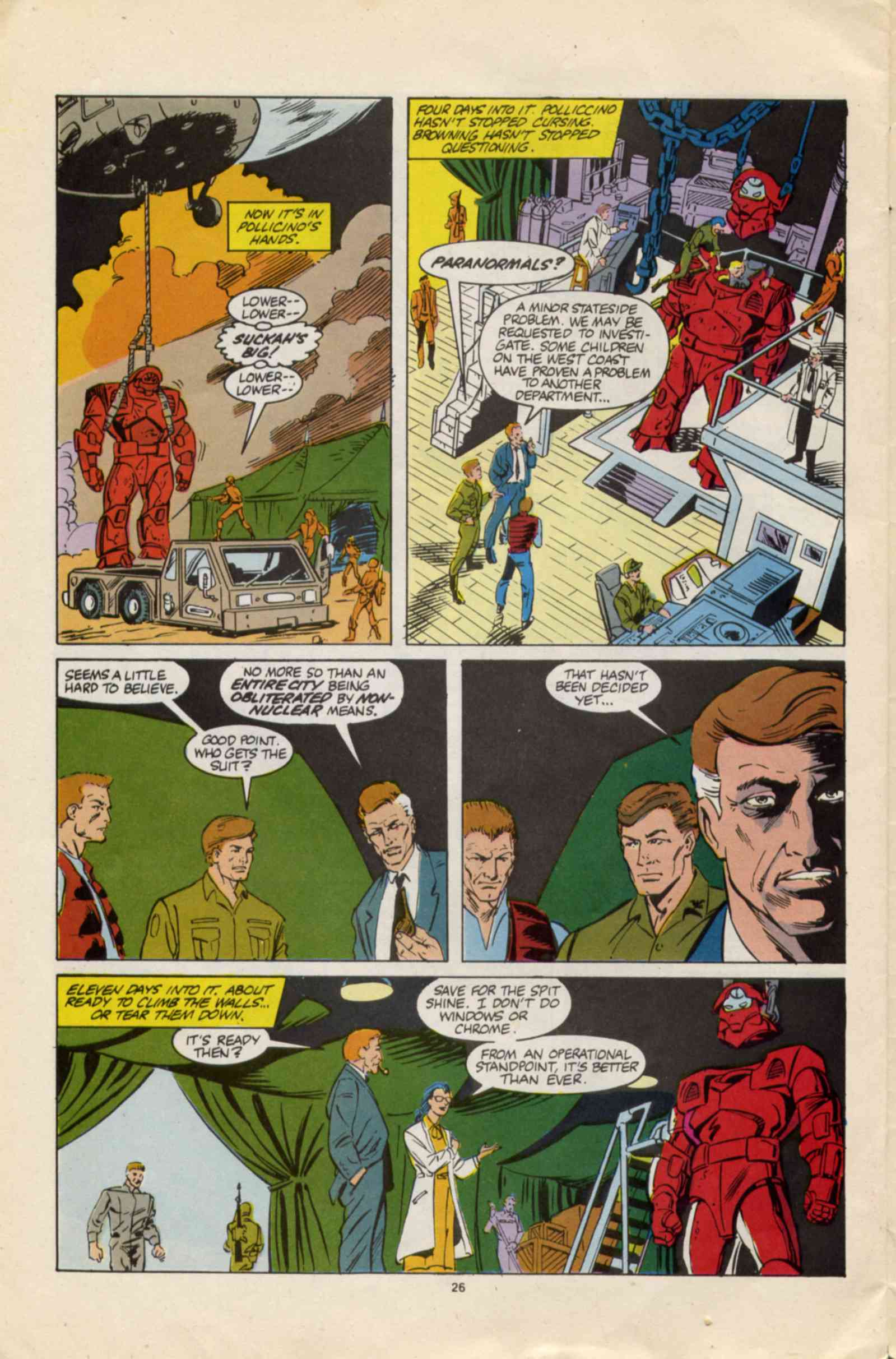Read online Psi-Force comic -  Issue #20 - 28
