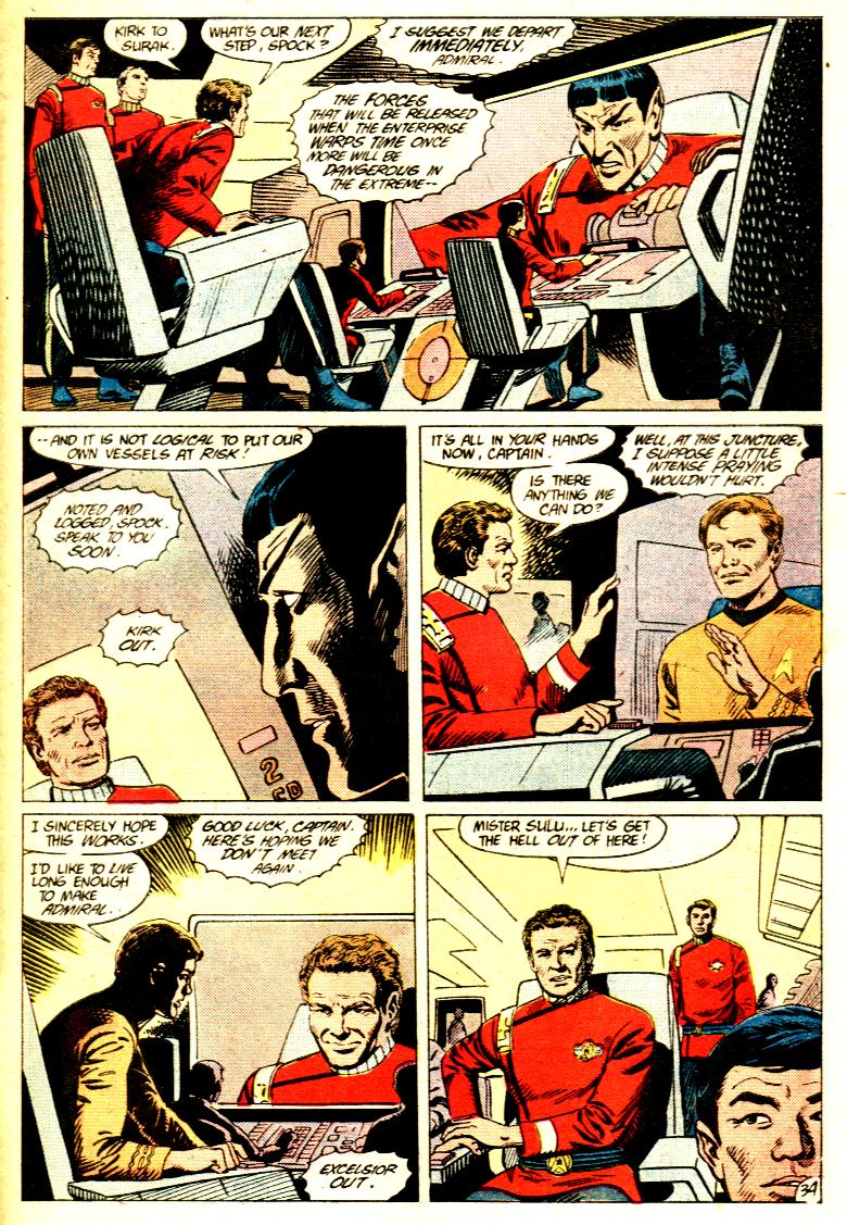 Read online Star Trek (1984) comic -  Issue #33 - 34