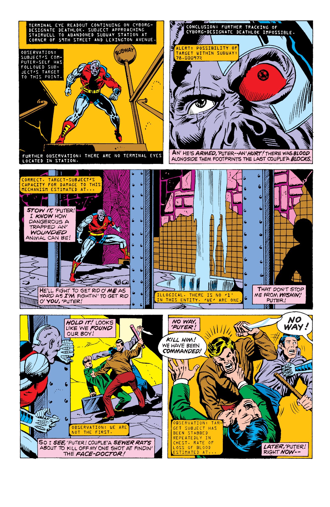 Read online Deathlok the Demolisher: The Complete Collection comic -  Issue # TPB - 112