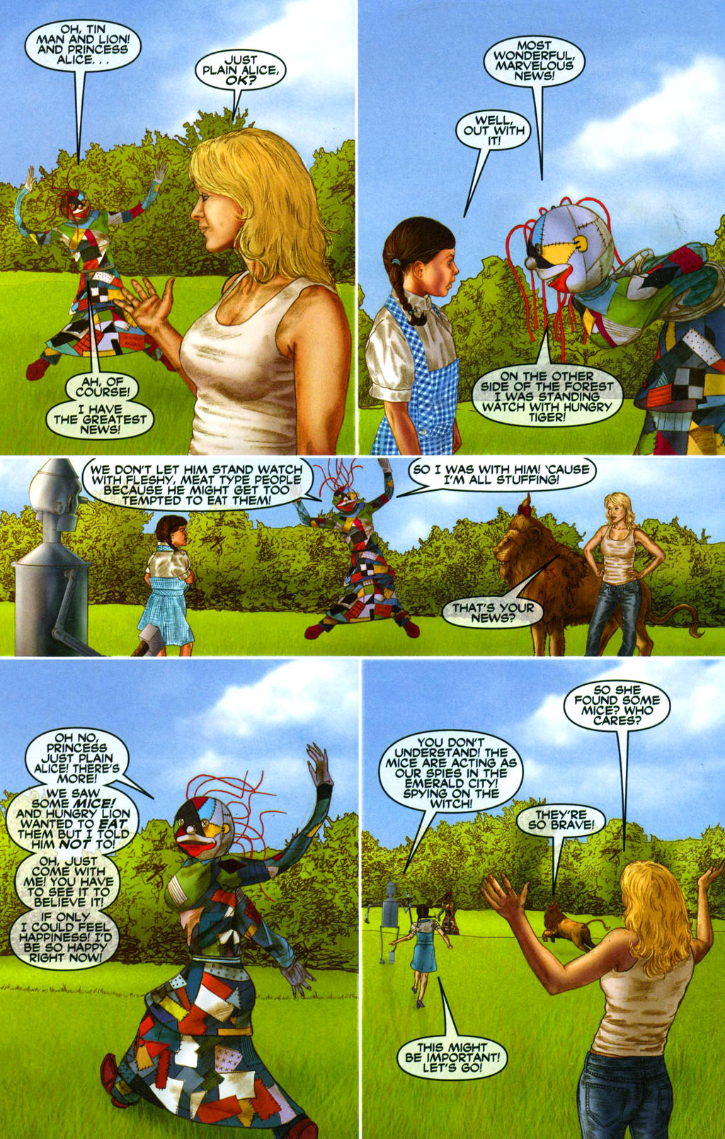 Read online The Oz/Wonderland Chronicles comic -  Issue #2 - 15