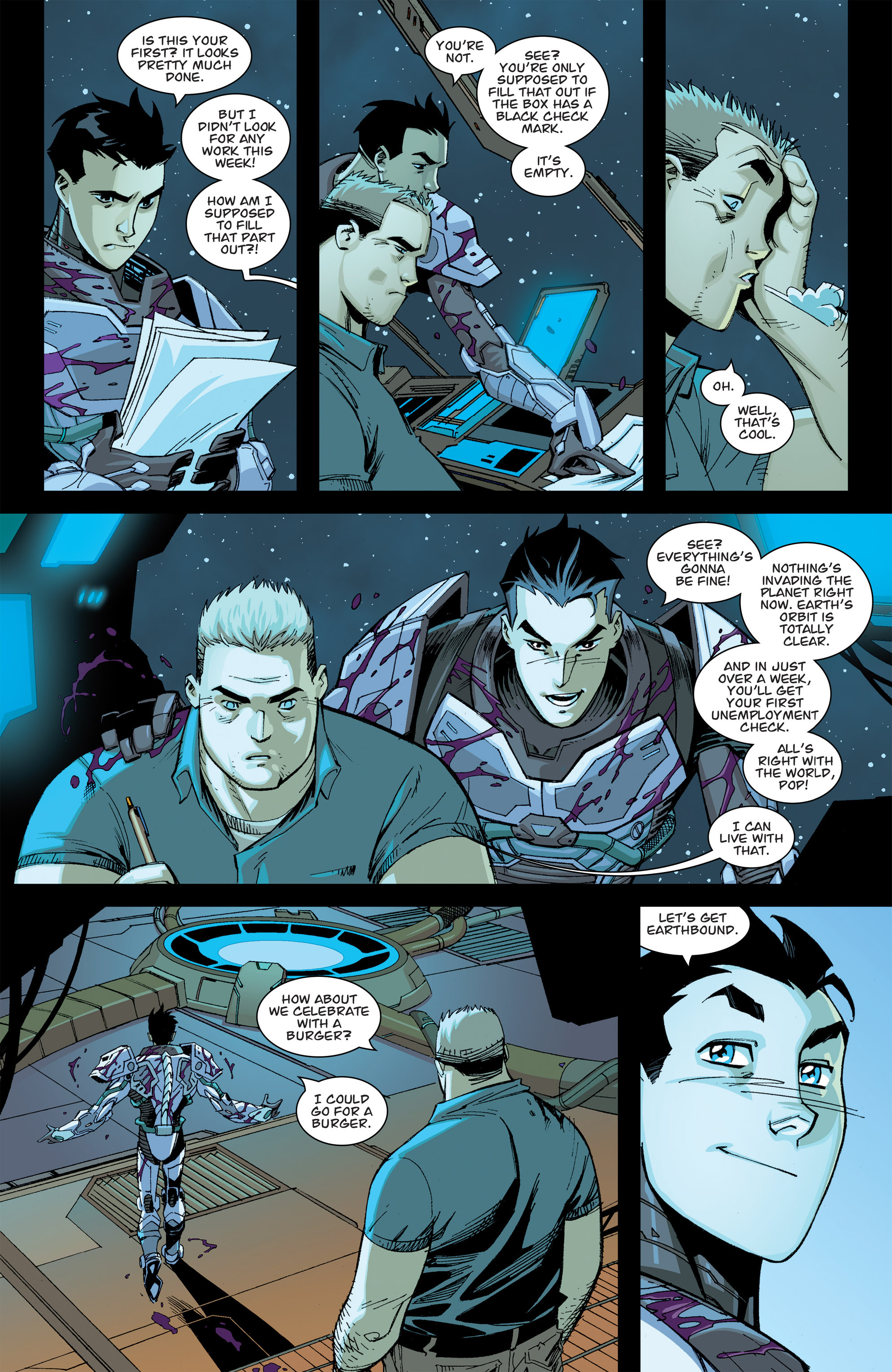Read online Tech Jacket (2014) comic -  Issue #1 - 8