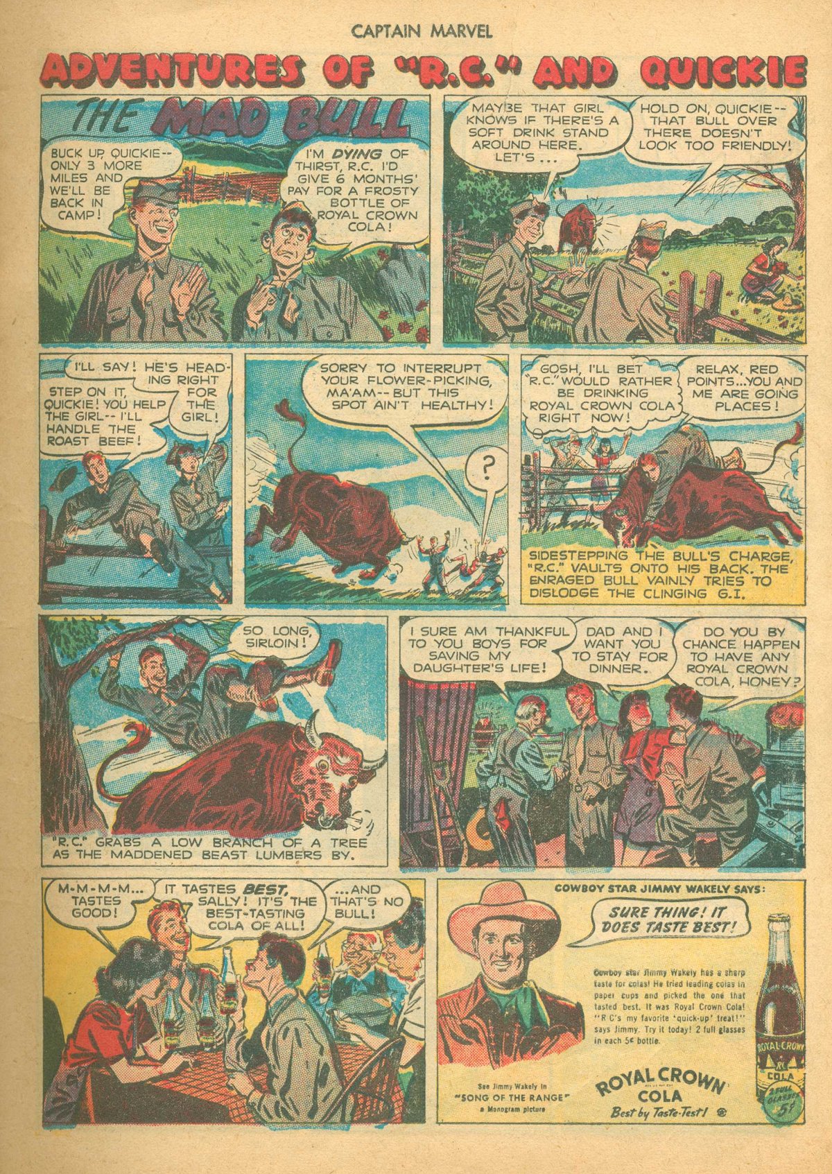 Read online Captain Marvel Adventures comic -  Issue #49 - 11