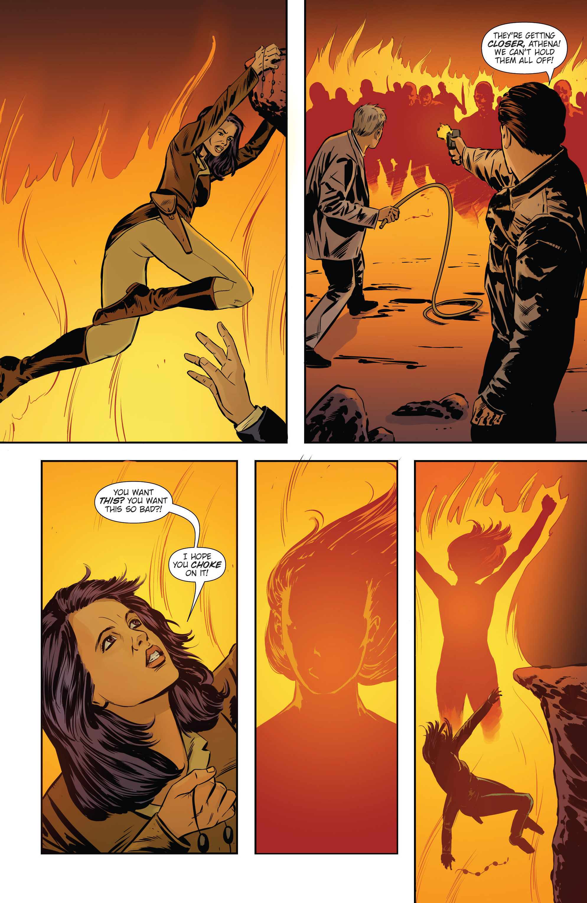 Read online Athena Voltaire and the Volcano Goddess comic -  Issue #3 - 23