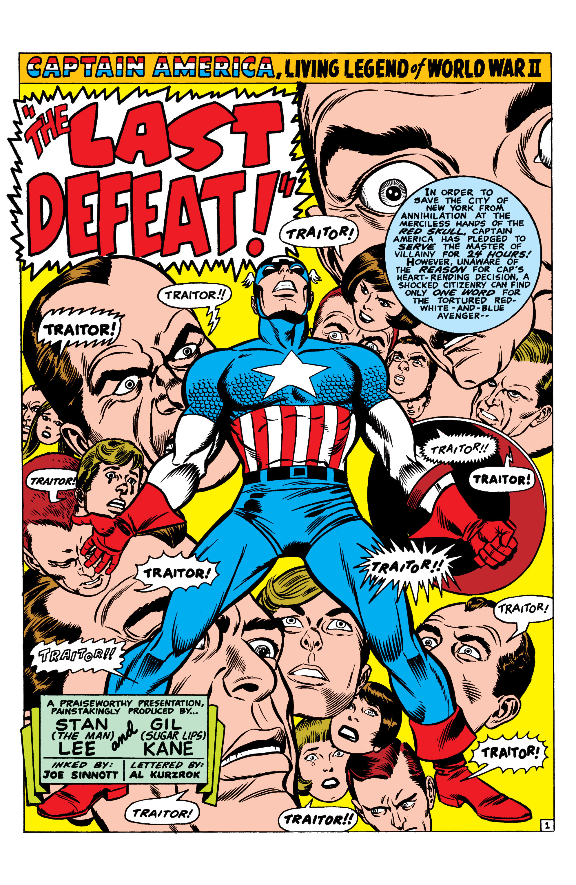 Read online Marvel Masterworks: Captain America comic -  Issue # TPB 2 (Part 2) - 6