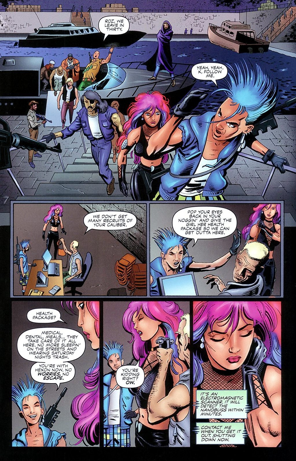 Read online Black Tide (2002) comic -  Issue #5 - 13