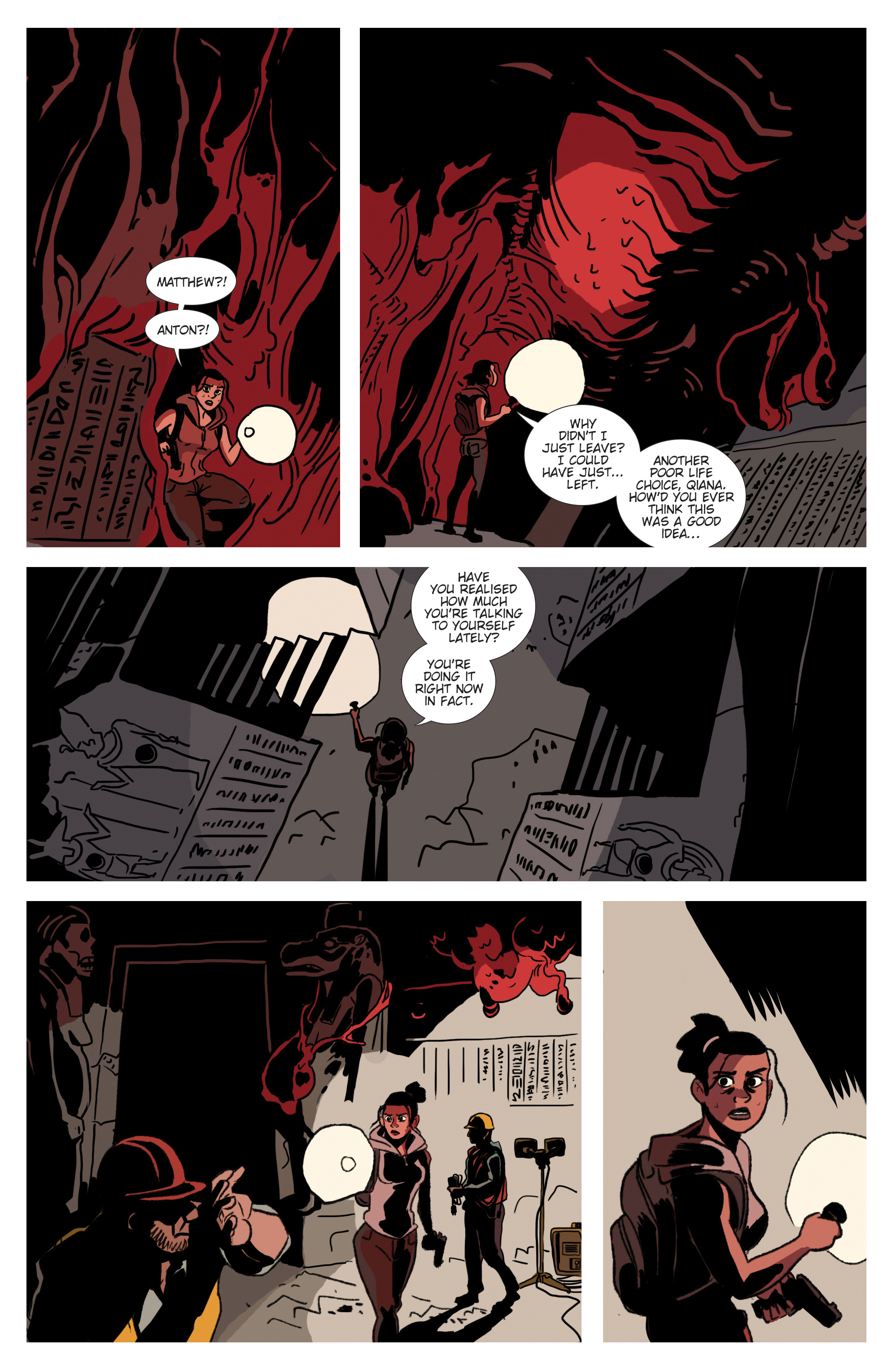 Read online Outer God comic -  Issue #4 - 6