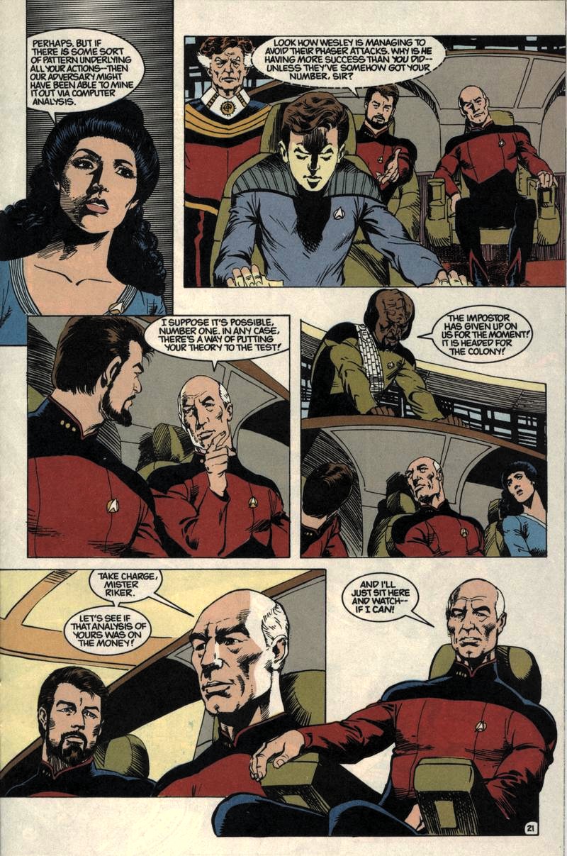 Read online Star Trek: The Next Generation (1989) comic -  Issue #11 - 21