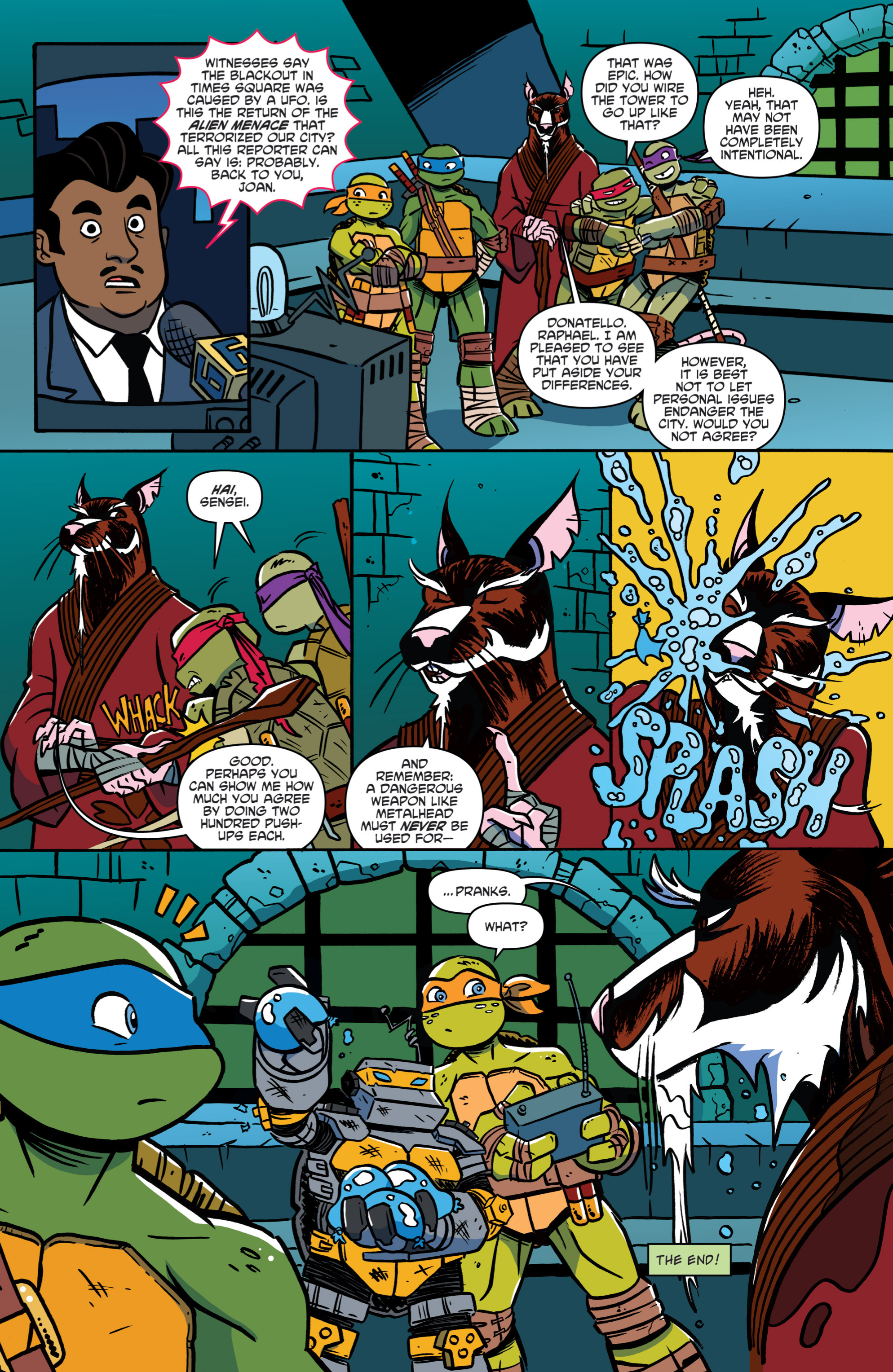 Read online Teenage Mutant Ninja Turtles New Animated Adventures comic -  Issue #9 - 18