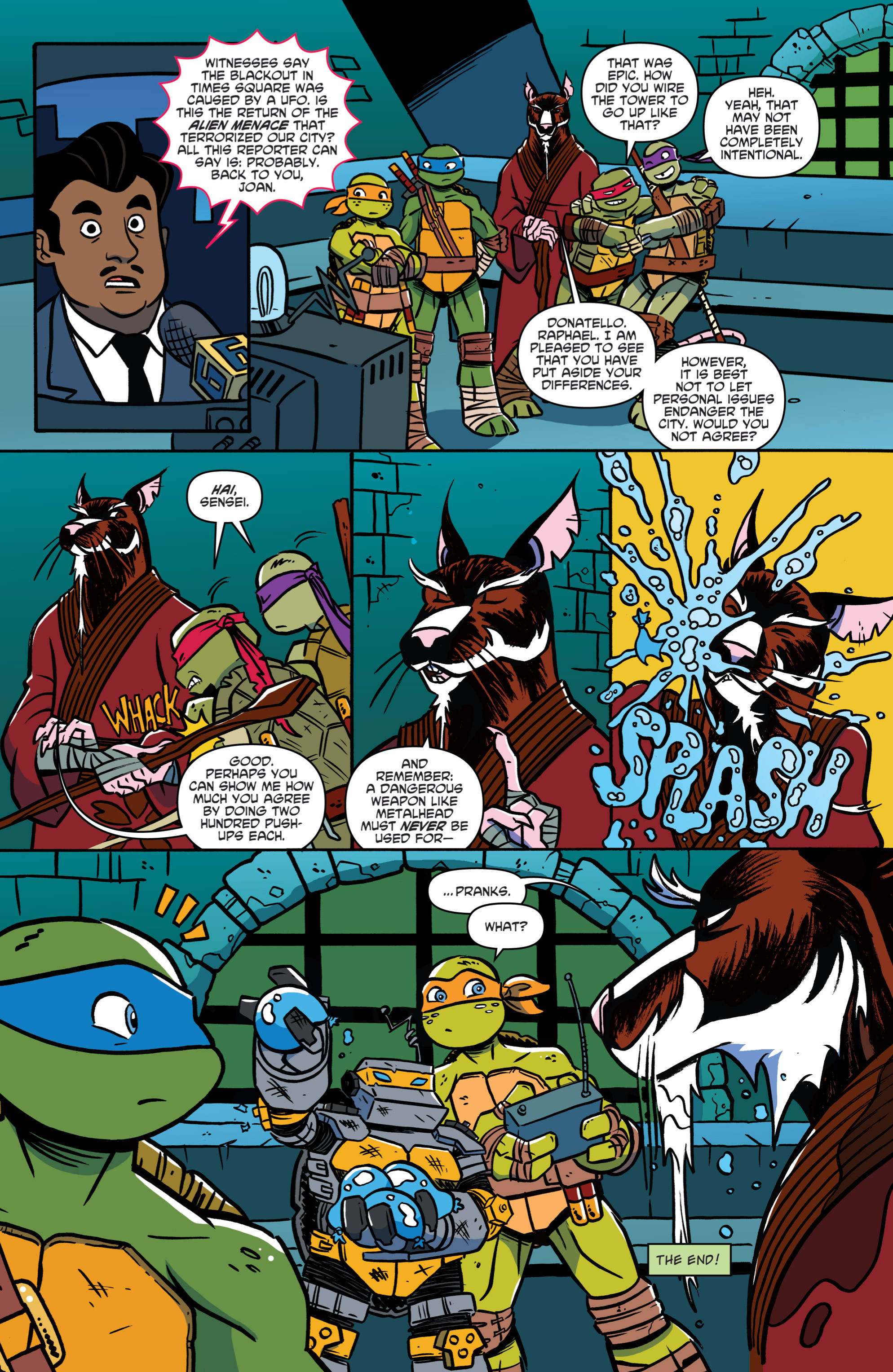 Read online Teenage Mutant Ninja Turtles New Animated Adventures comic -  Issue #9 - 18