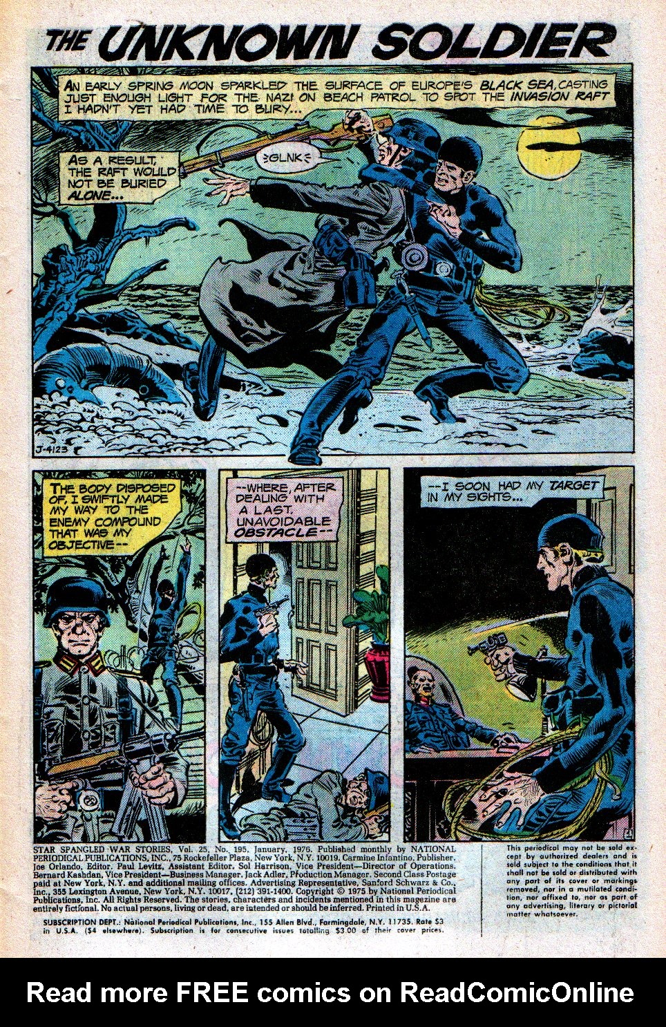 Read online Star Spangled War Stories (1952) comic -  Issue #195 - 2