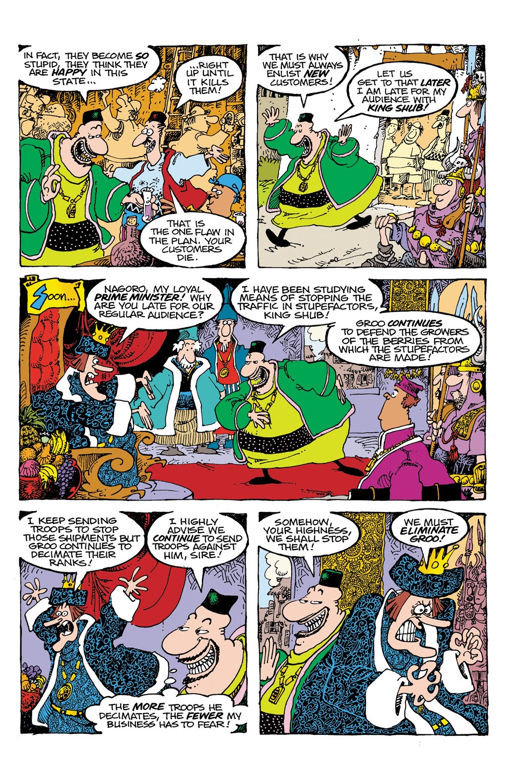 Read online Sergio Aragonés' Groo: The Most Intelligent Man In The World comic -  Issue # TPB - 46