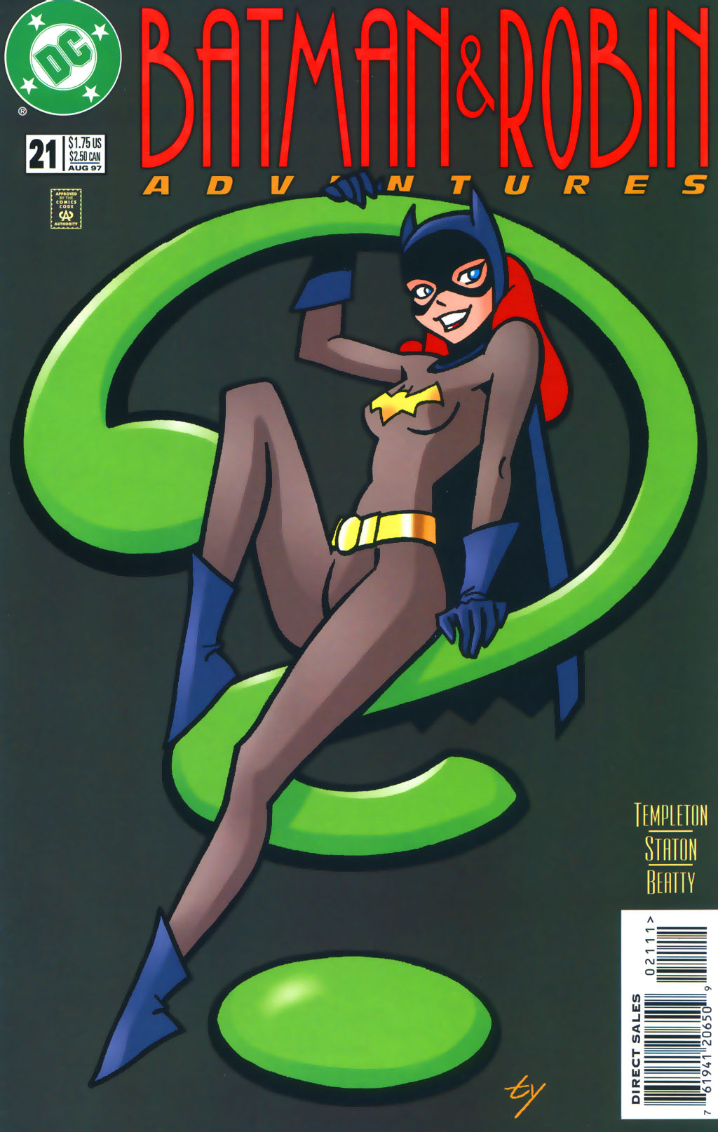 Read online The Batman and Robin Adventures comic -  Issue #21 - 1