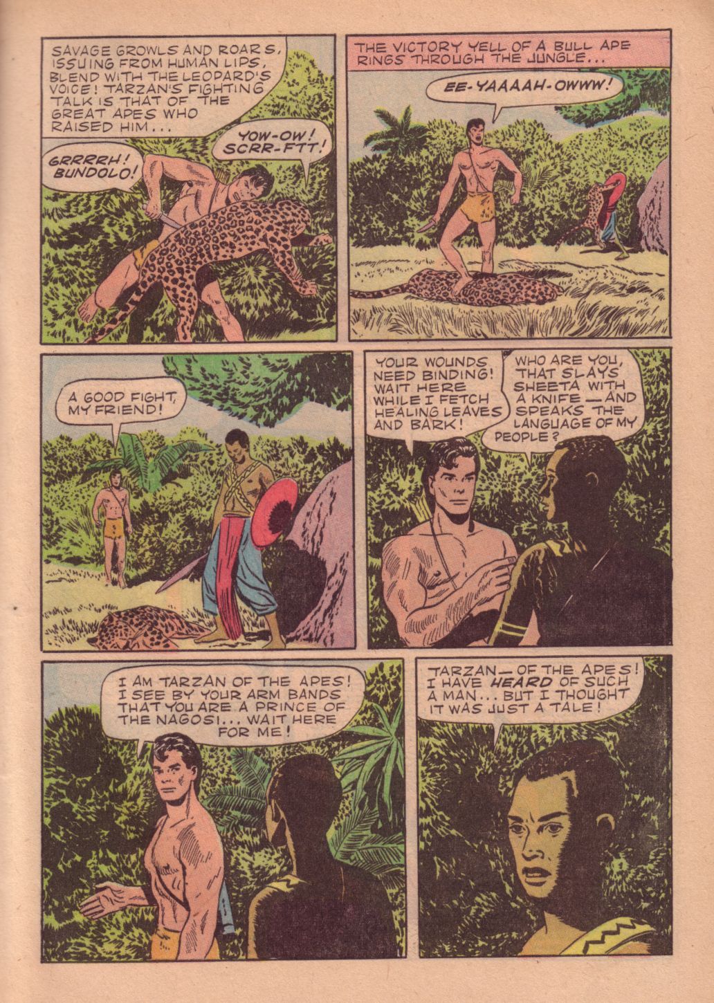 Read online Tarzan (1948) comic -  Issue #28 - 5