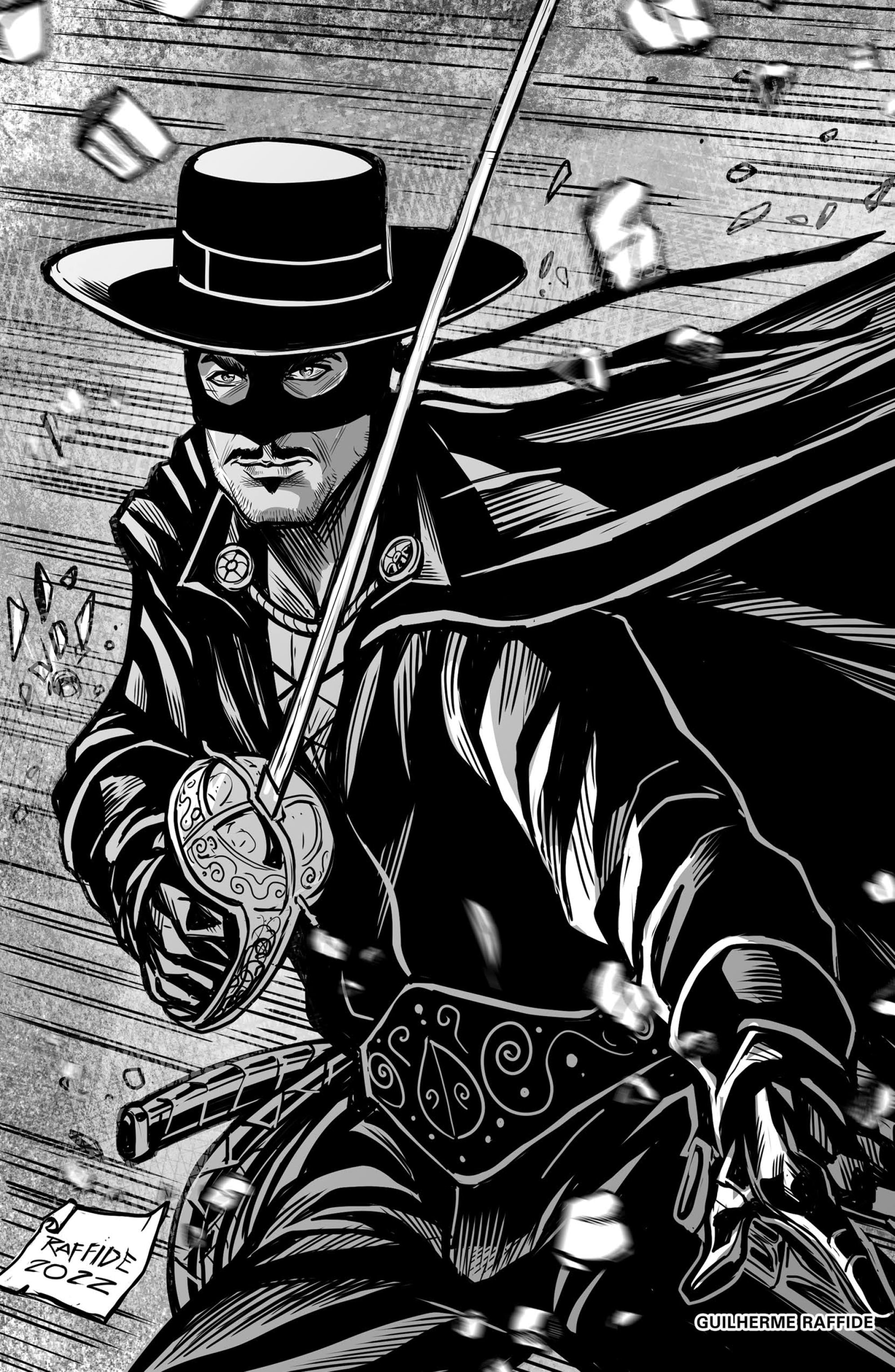 Read online Zorro Black & White Noir comic -  Issue # Full - 11