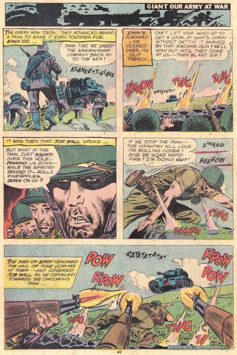 Read online Our Army at War (1952) comic -  Issue #280 - 42