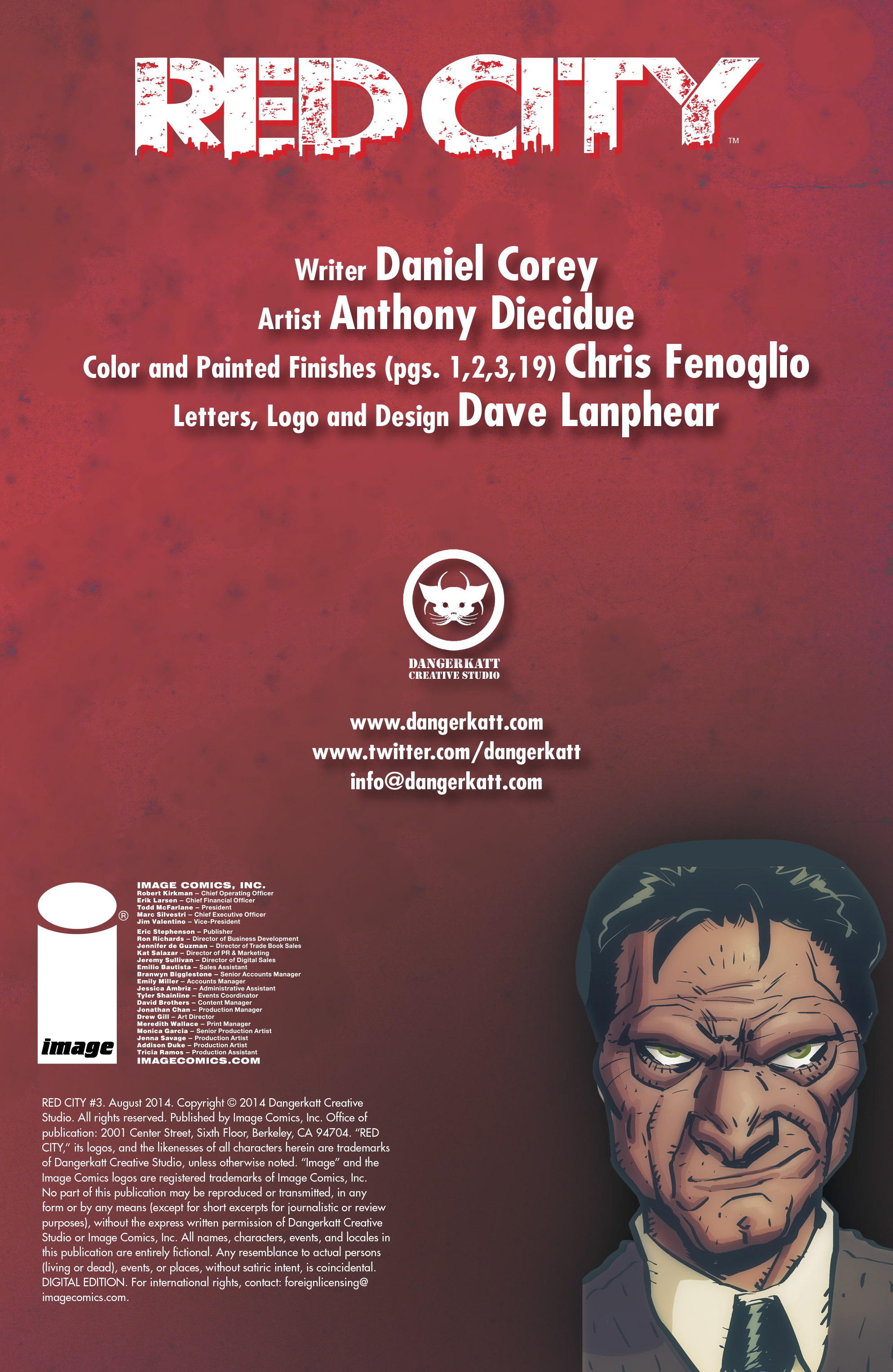 Read online Red City comic -  Issue #3 - 2