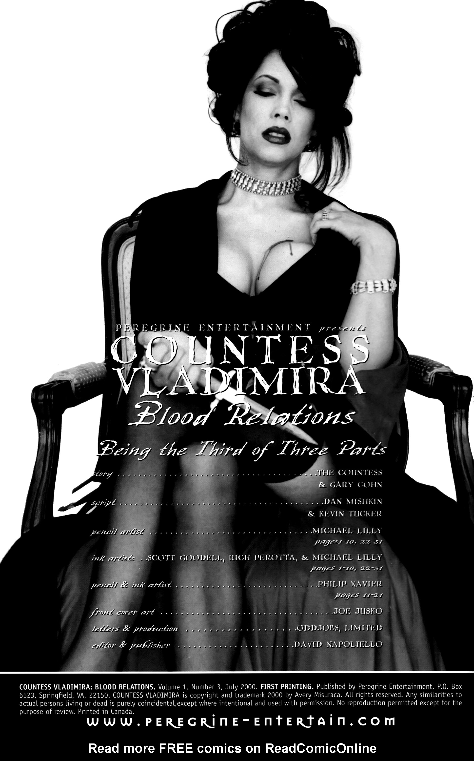 Read online Countess Vladimira:  Blood Relations comic -  Issue #3 - 2