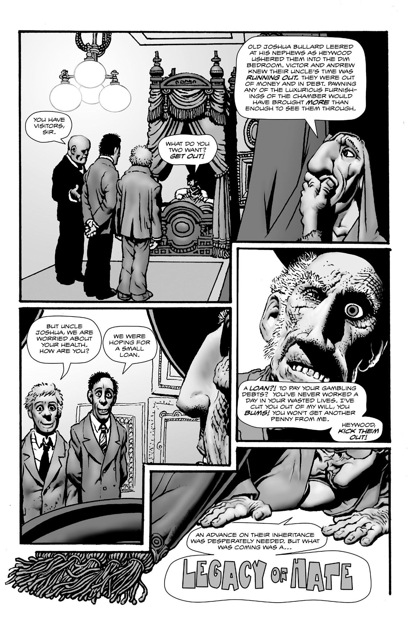 Read online Shadows on the Grave comic -  Issue #7 - 3