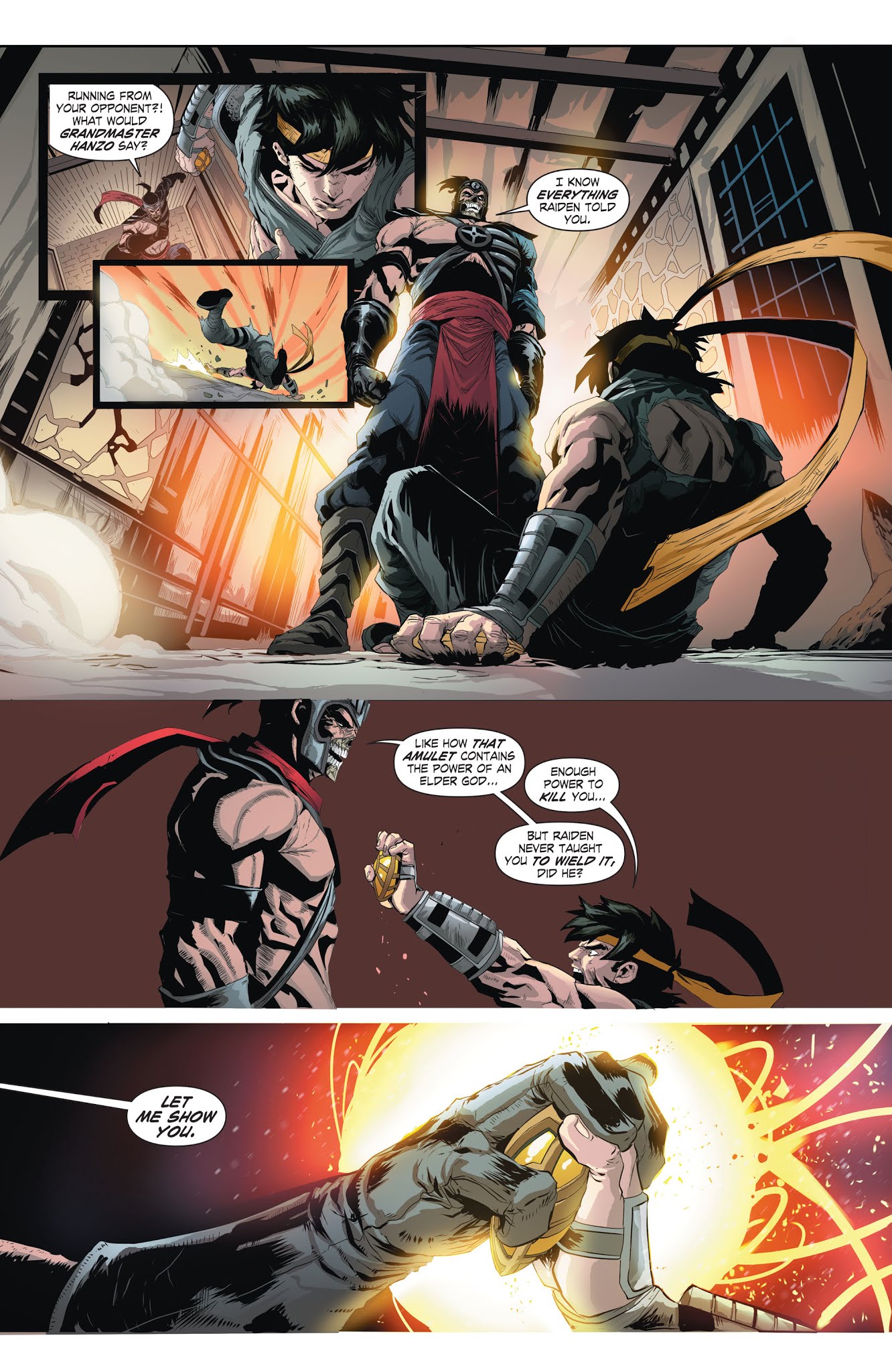 Read online Mortal Kombat X [I] comic -  Issue # _TPB 3 - 83