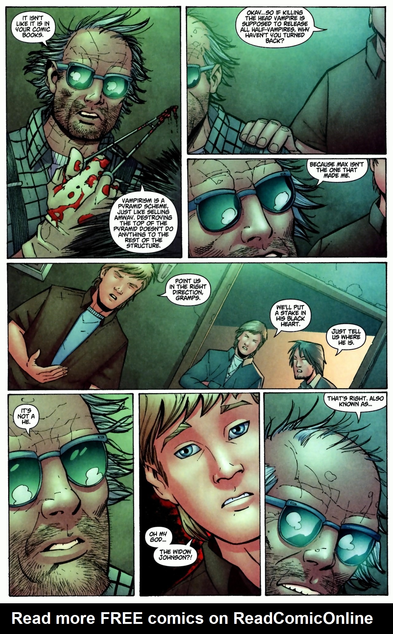 Read online Lost Boys: Reign of Frogs comic -  Issue #3 - 7