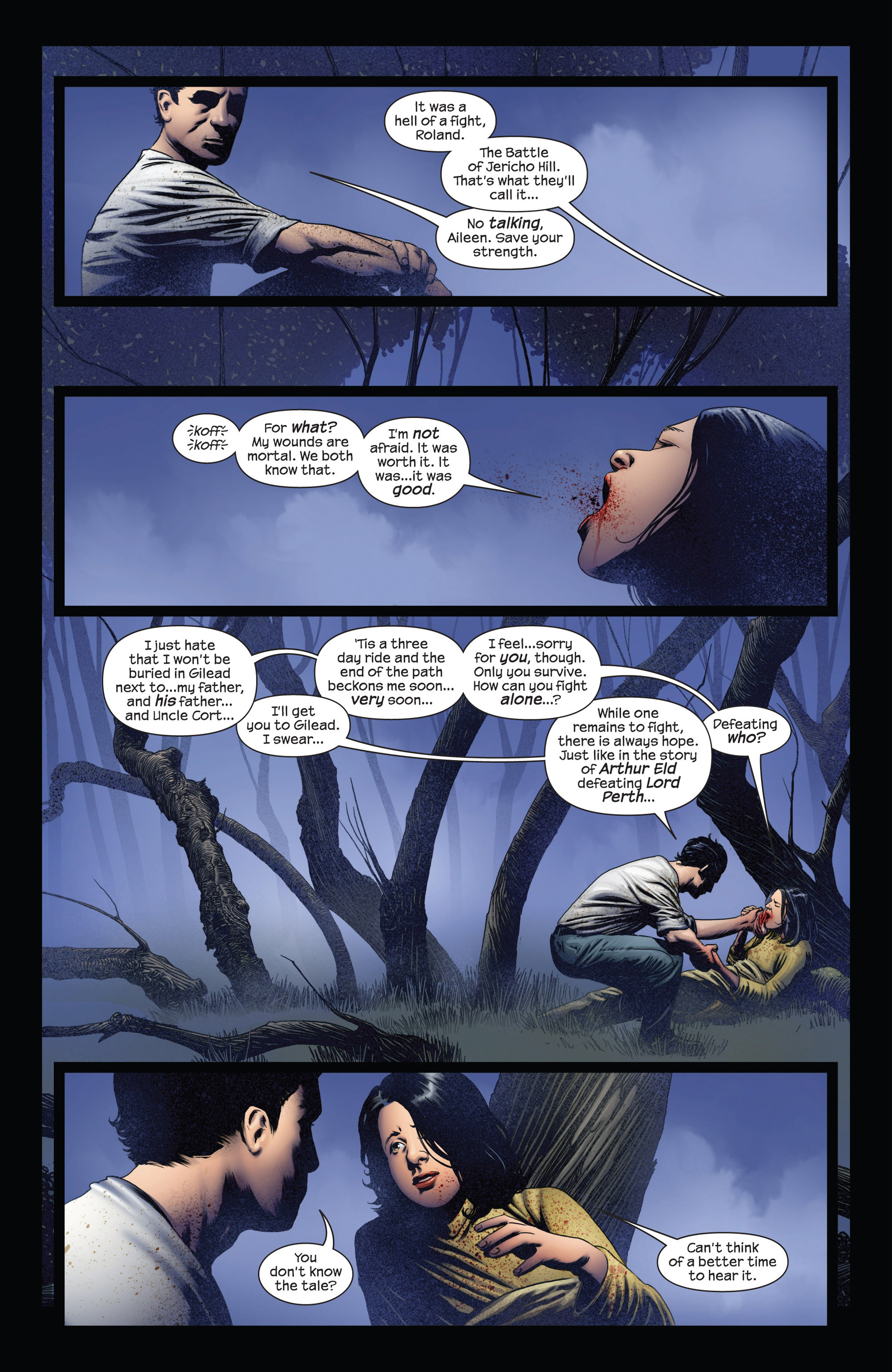 Read online Dark Tower: The Gunslinger - So Fell Lord Perth comic -  Issue # Full - 5