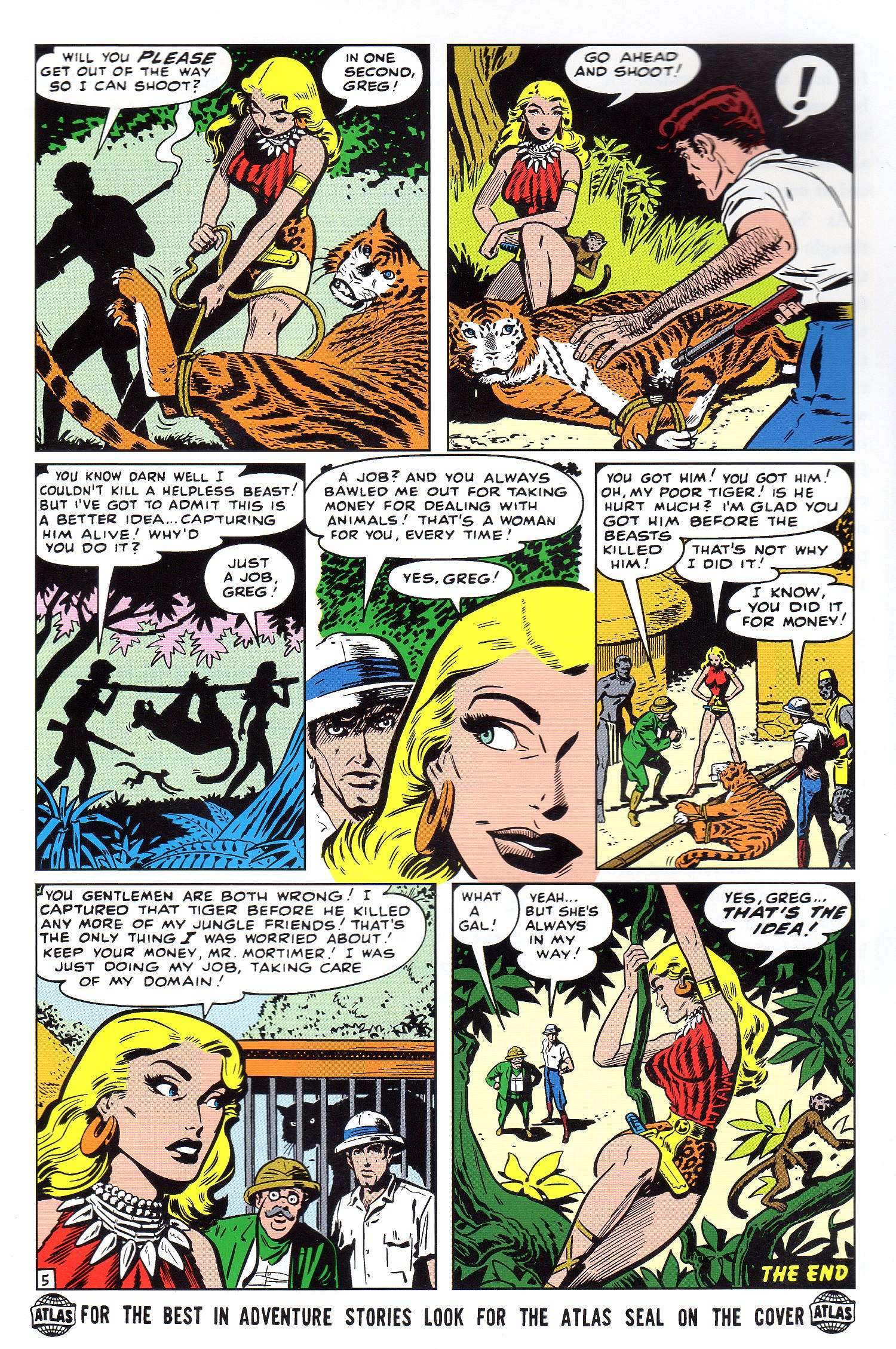 Read online Lorna, The Jungle Queen comic -  Issue #5 - 14