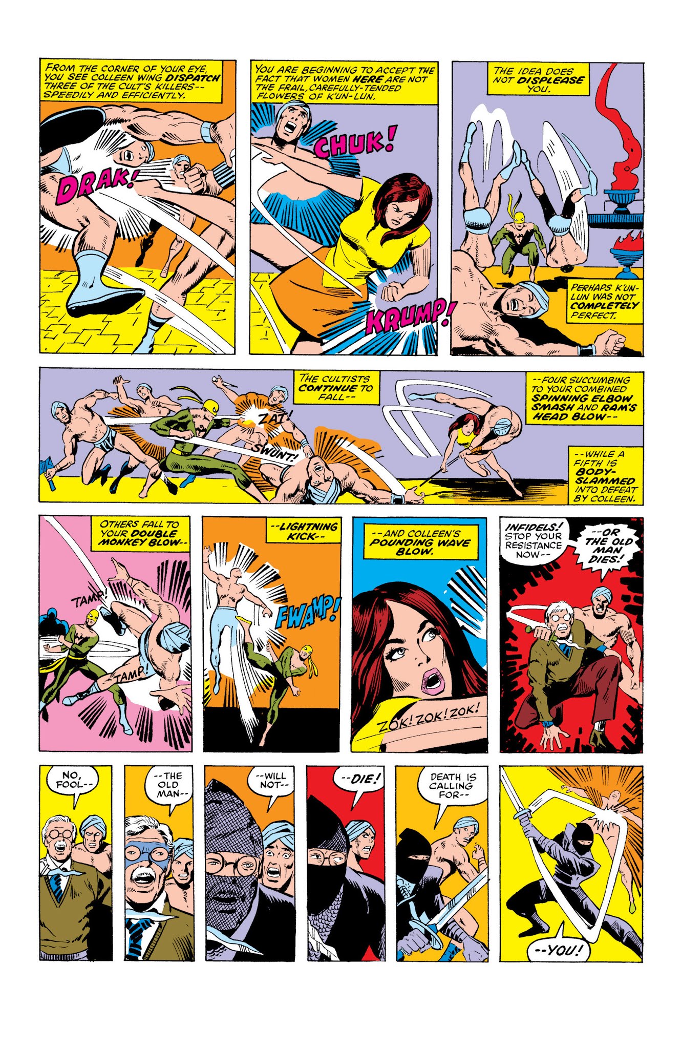 Read online Marvel Masterworks: Iron Fist comic -  Issue # TPB 1 (Part 2) - 33