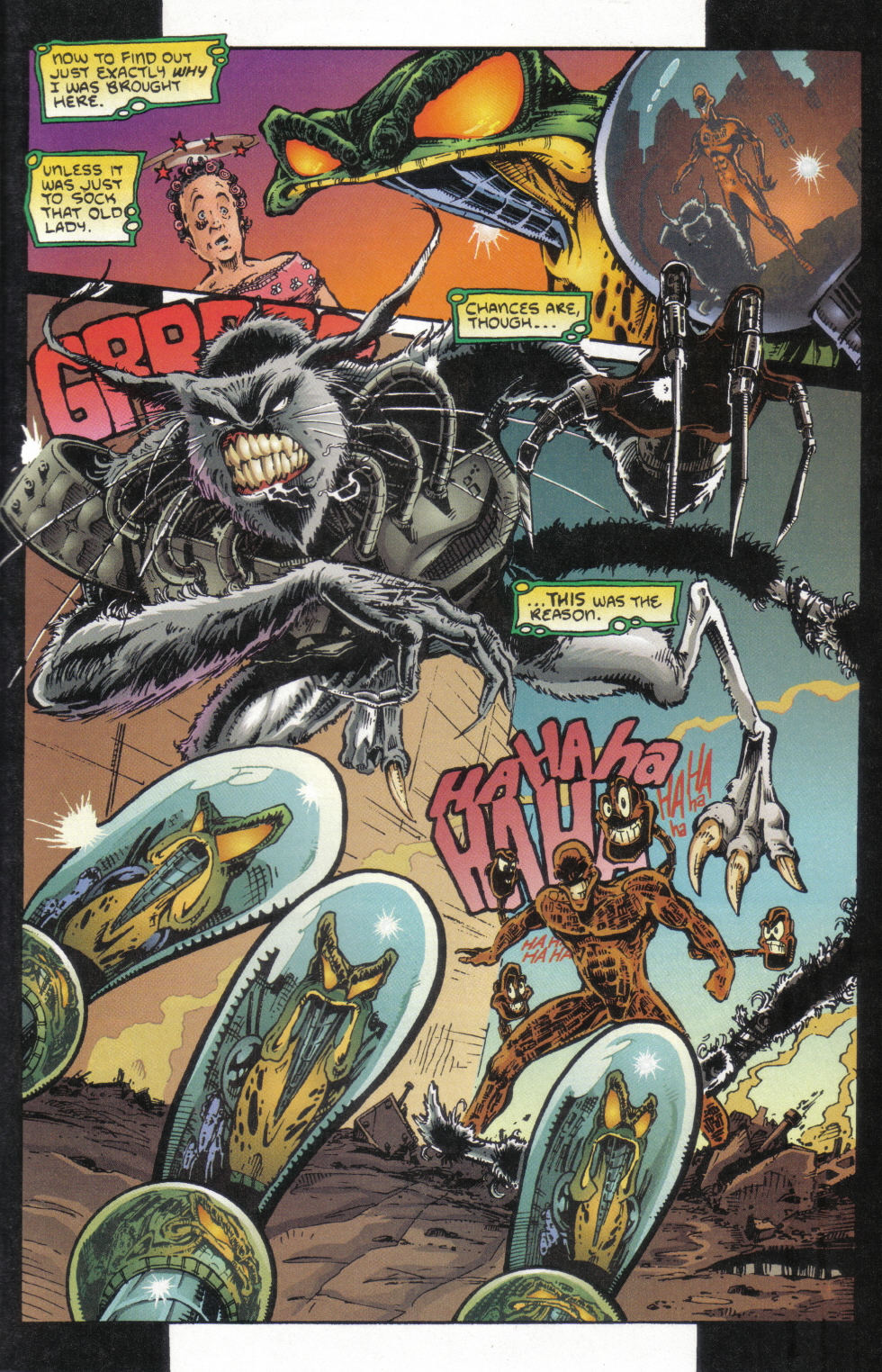 Read online Cyberfrog comic -  Issue #1 - 20