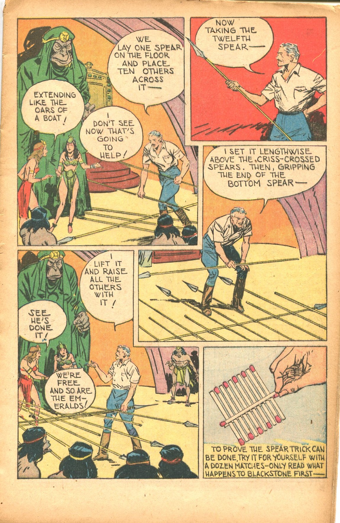 Read online Super-Magician Comics comic -  Issue #35 - 13