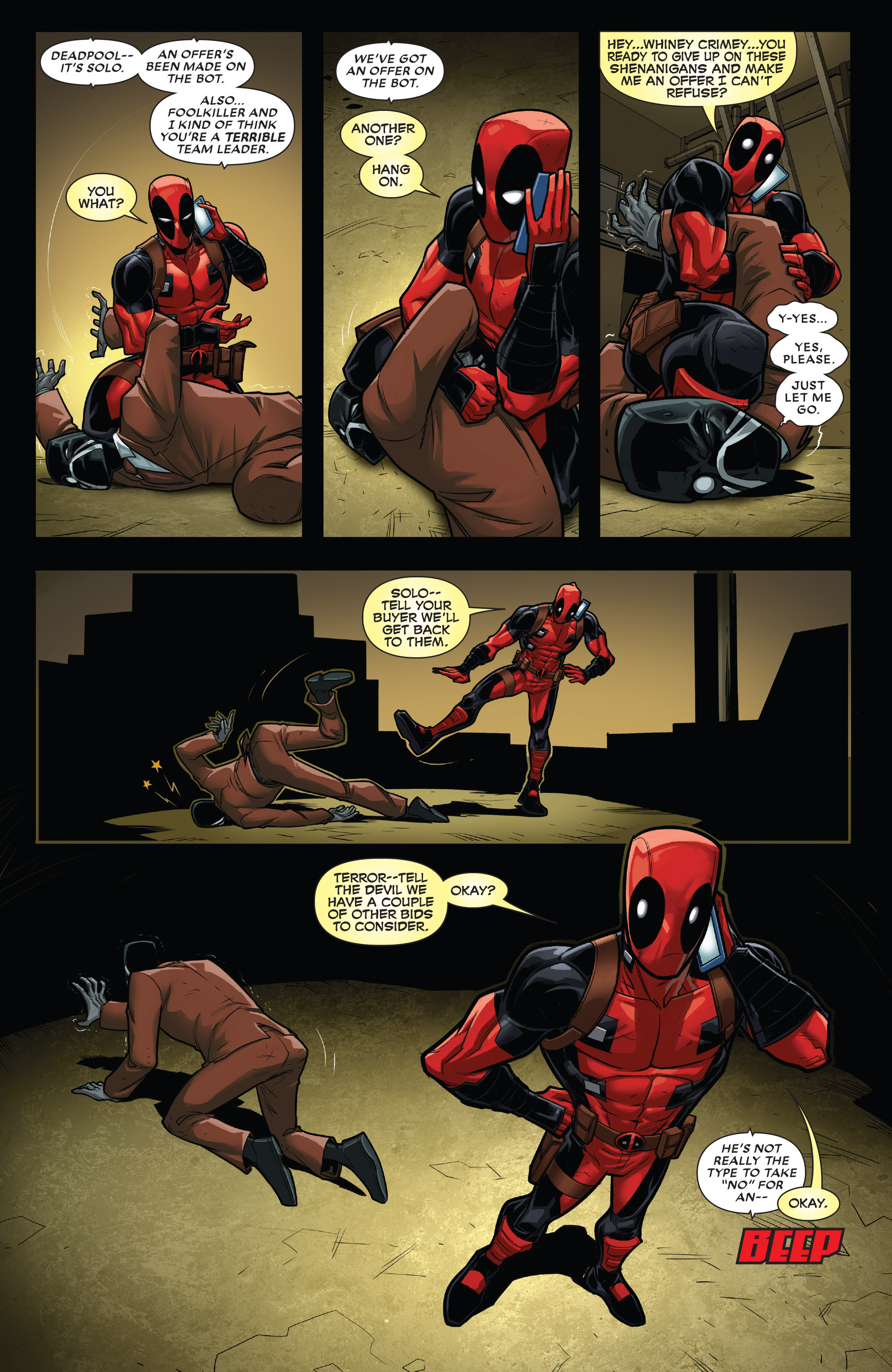 Read online Deadpool & the Mercs For Money comic -  Issue #2 - 18