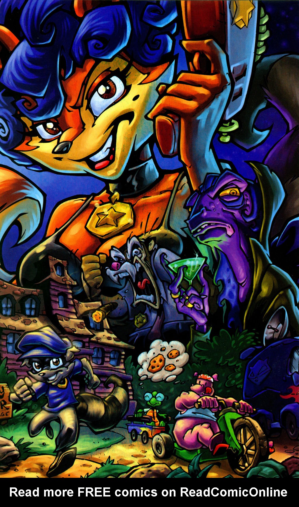 Read online The Adventures of Sly Cooper comic -  Issue #1 - 28