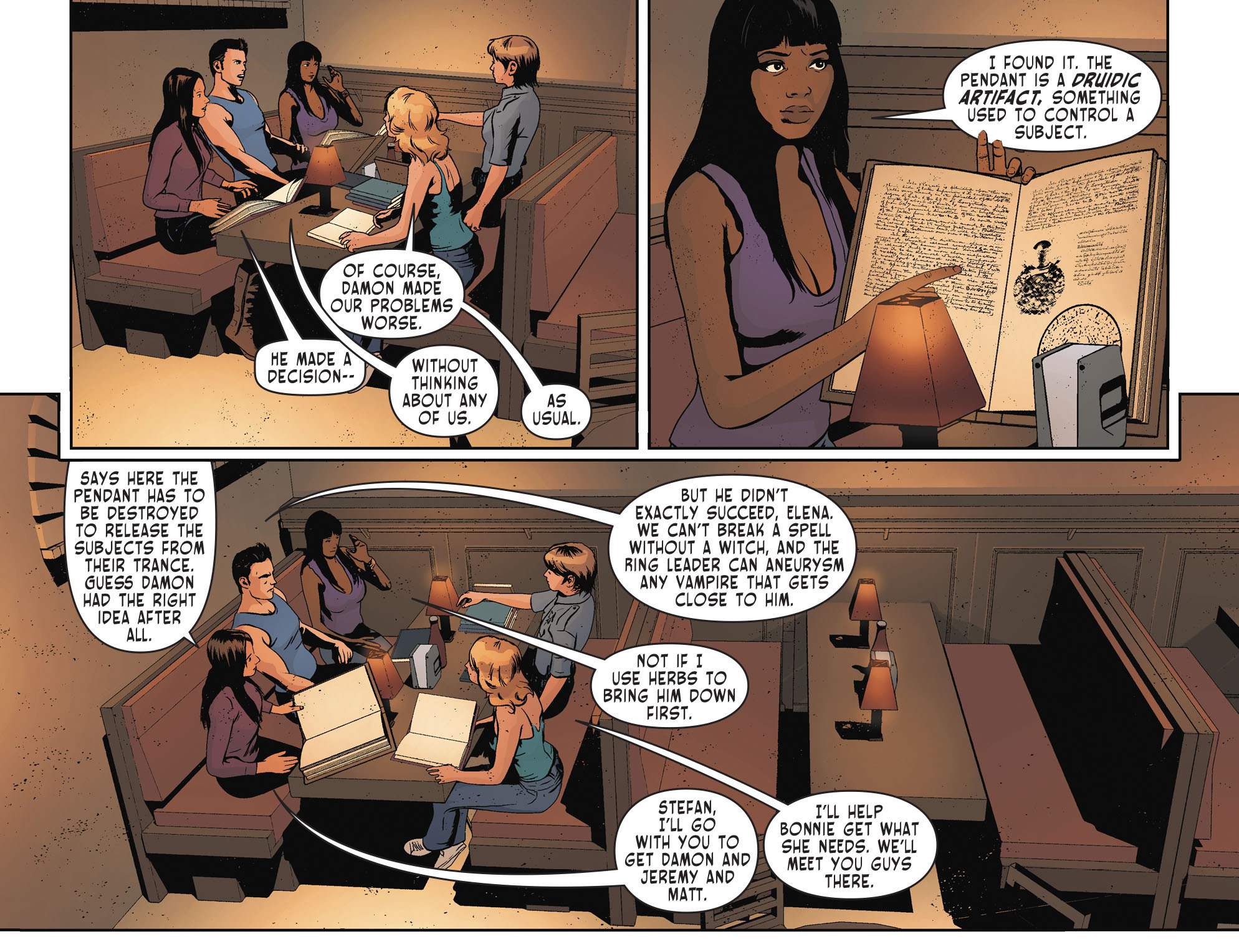 Read online The Vampire Diaries (2013) comic -  Issue #37 - 15