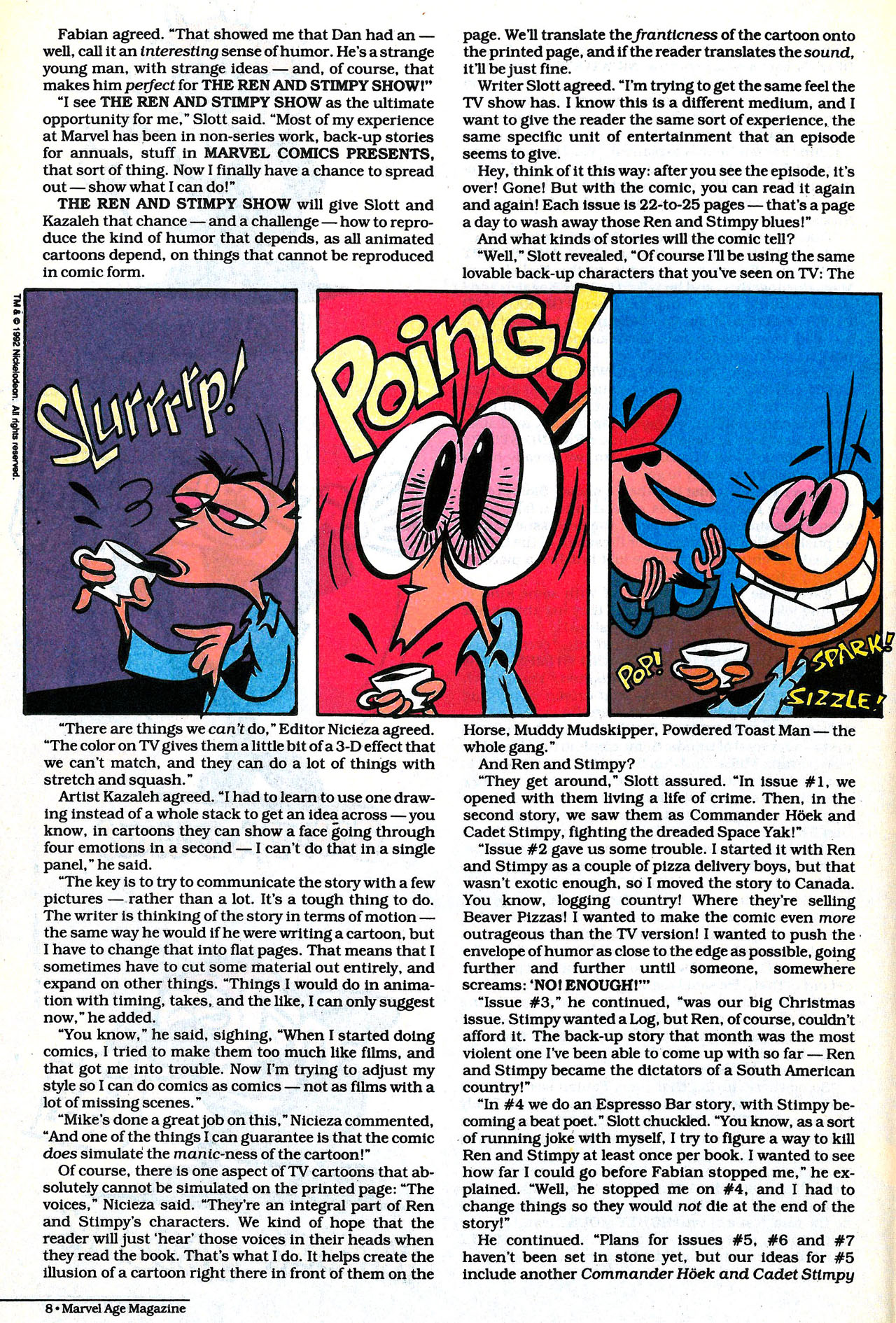 Read online Marvel Age comic -  Issue #121 - 10