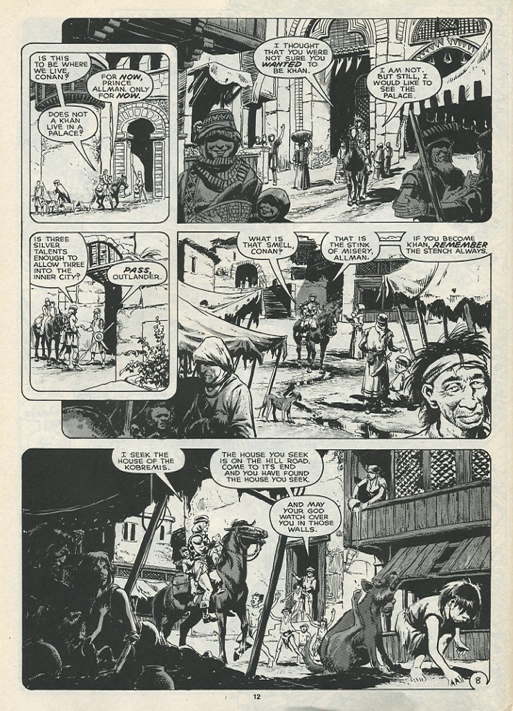 Read online The Savage Sword Of Conan comic -  Issue #165 - 14