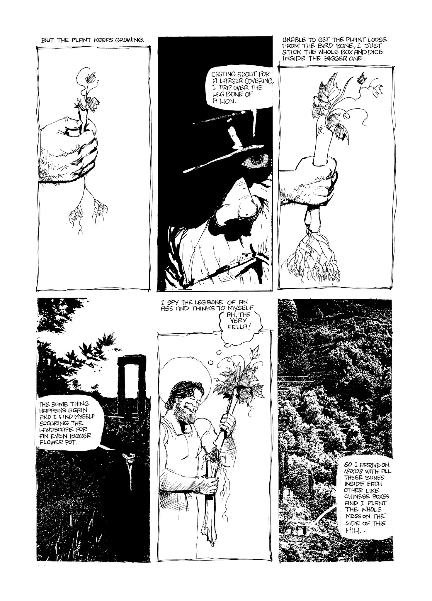 Read online Eddie Campbell's Bacchus comic -  Issue # TPB 2 - 49