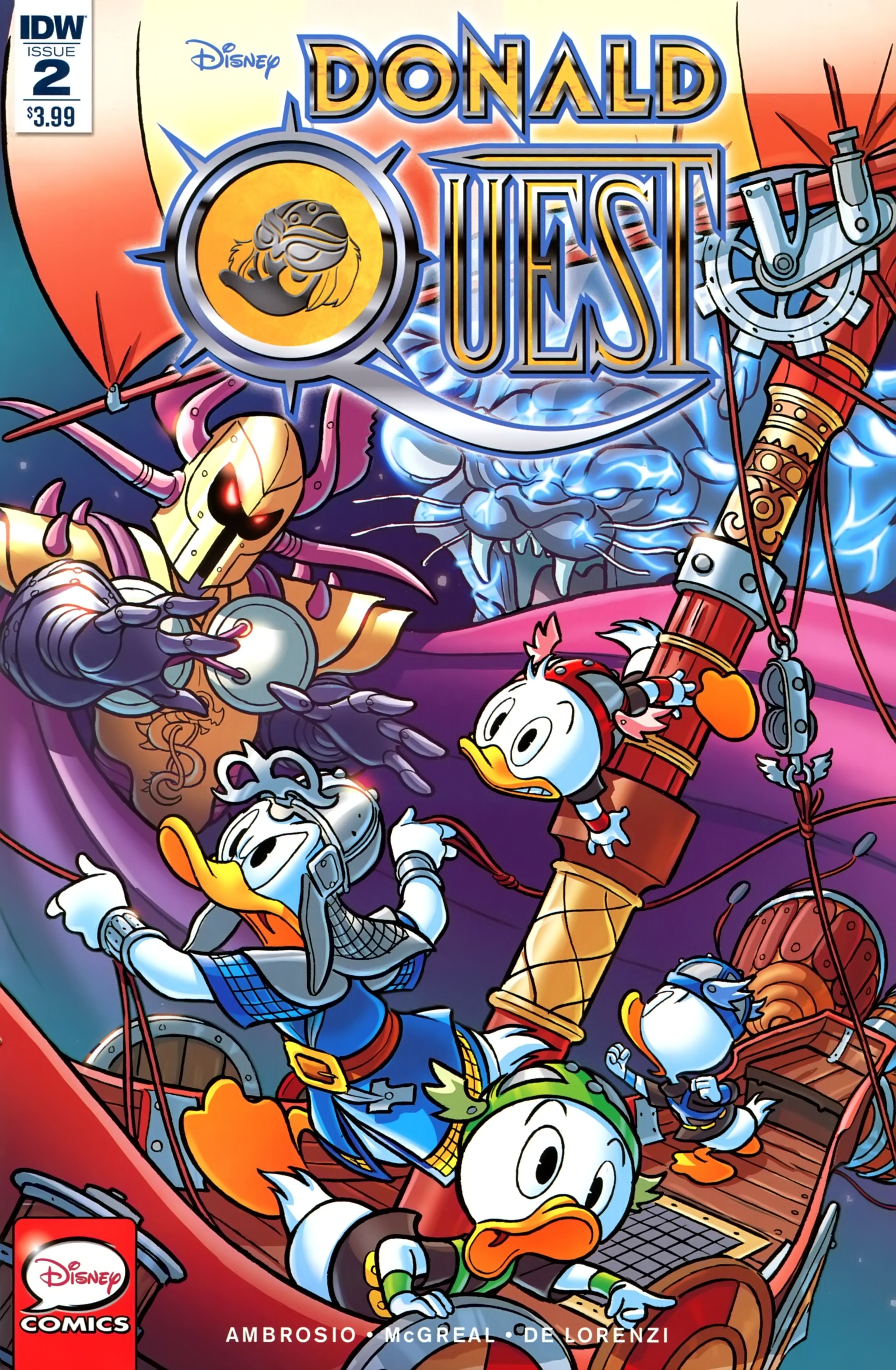 Read online Donald Quest comic -  Issue #2 - 1