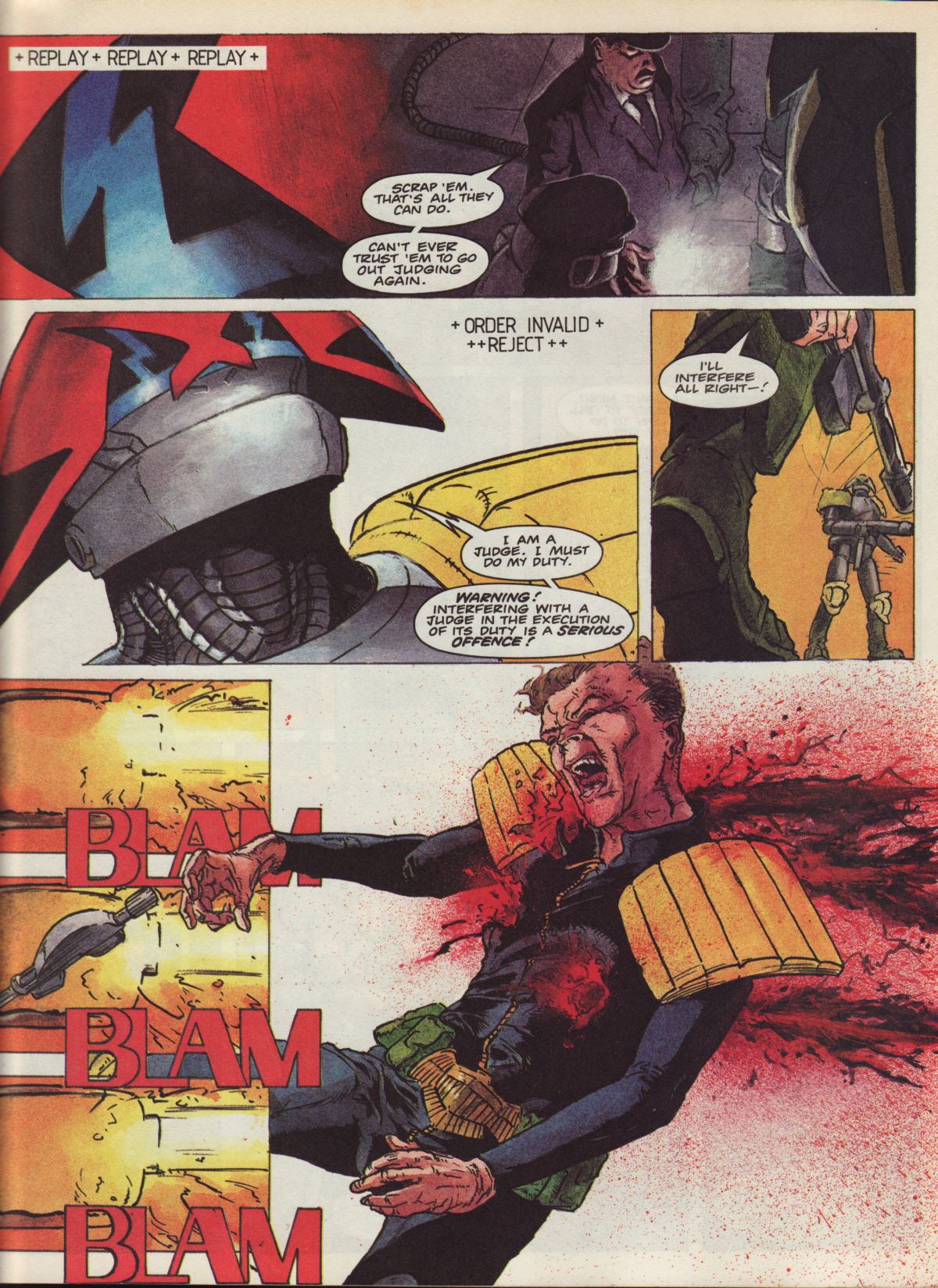 Read online Judge Dredd: The Megazine (vol. 2) comic -  Issue #23 - 7