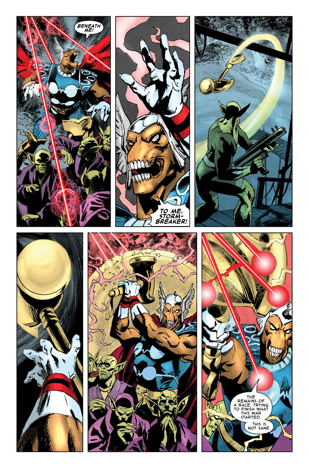 Read online Secret Invasion Aftermath: Beta Ray Bill - The Green of Eden comic -  Issue # Full - 17